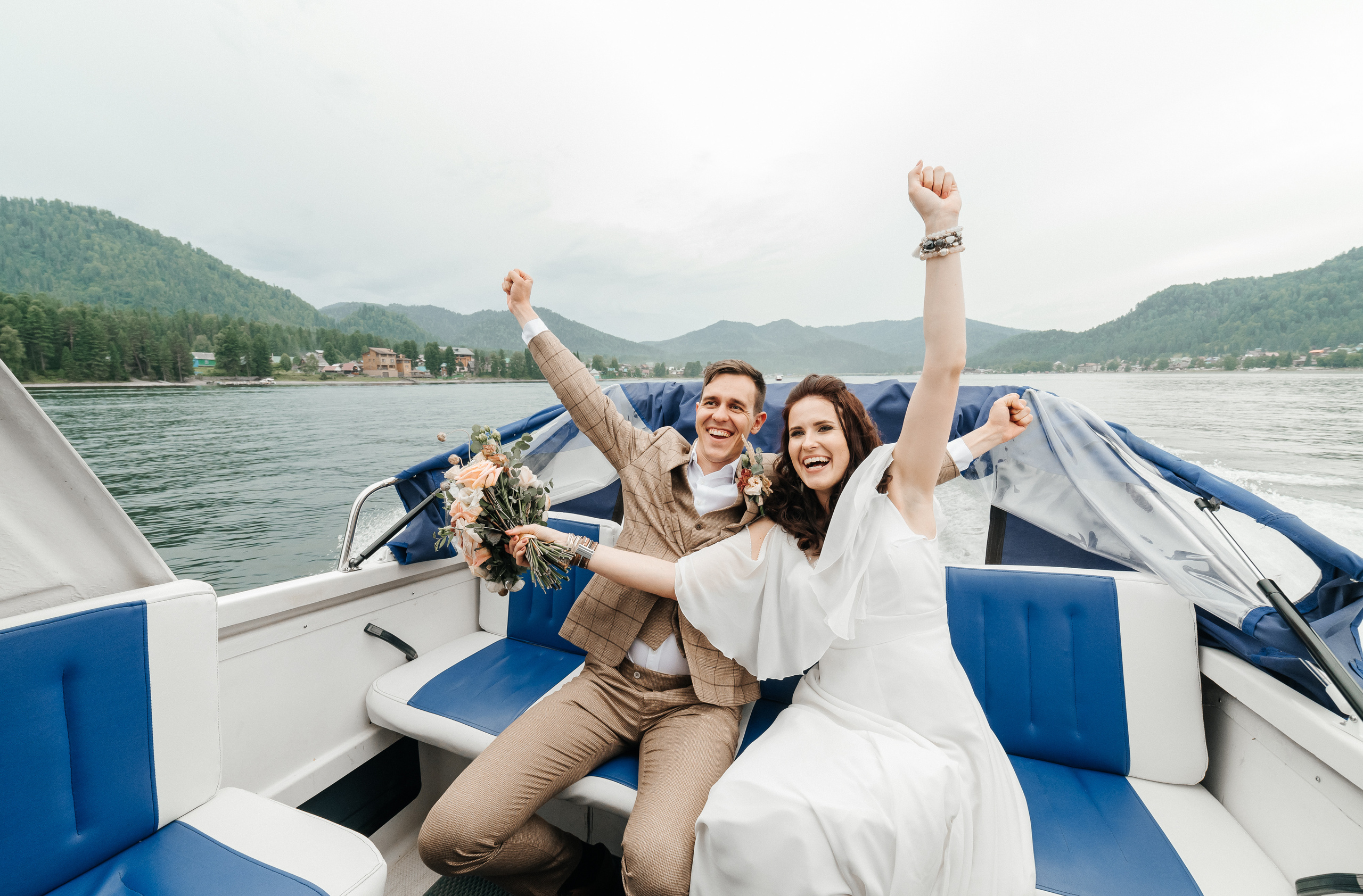 Илья и Юлия. Свадебная  съемка на Алтае