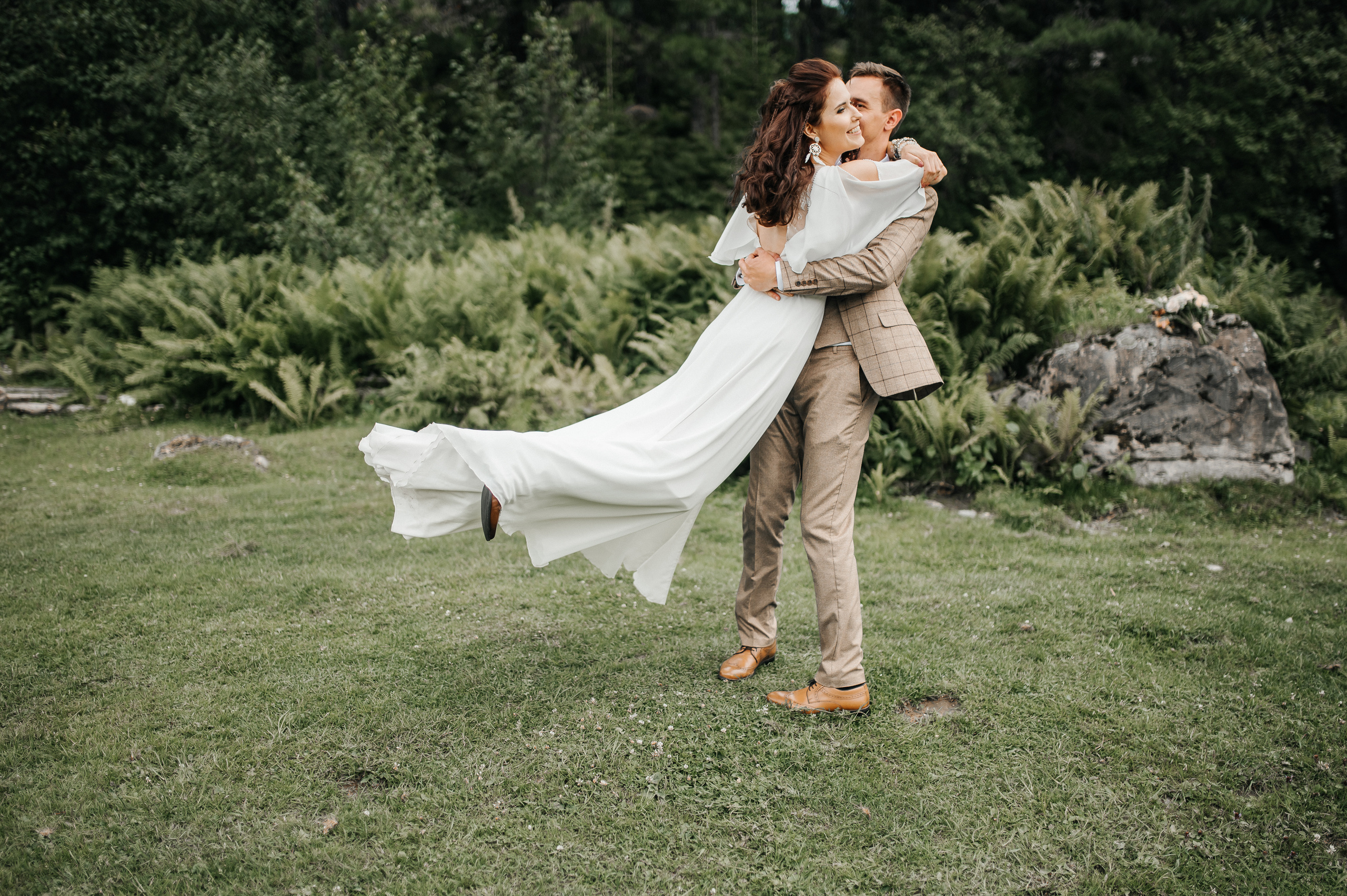 Илья и Юлия. Свадебная  съемка на Алтае