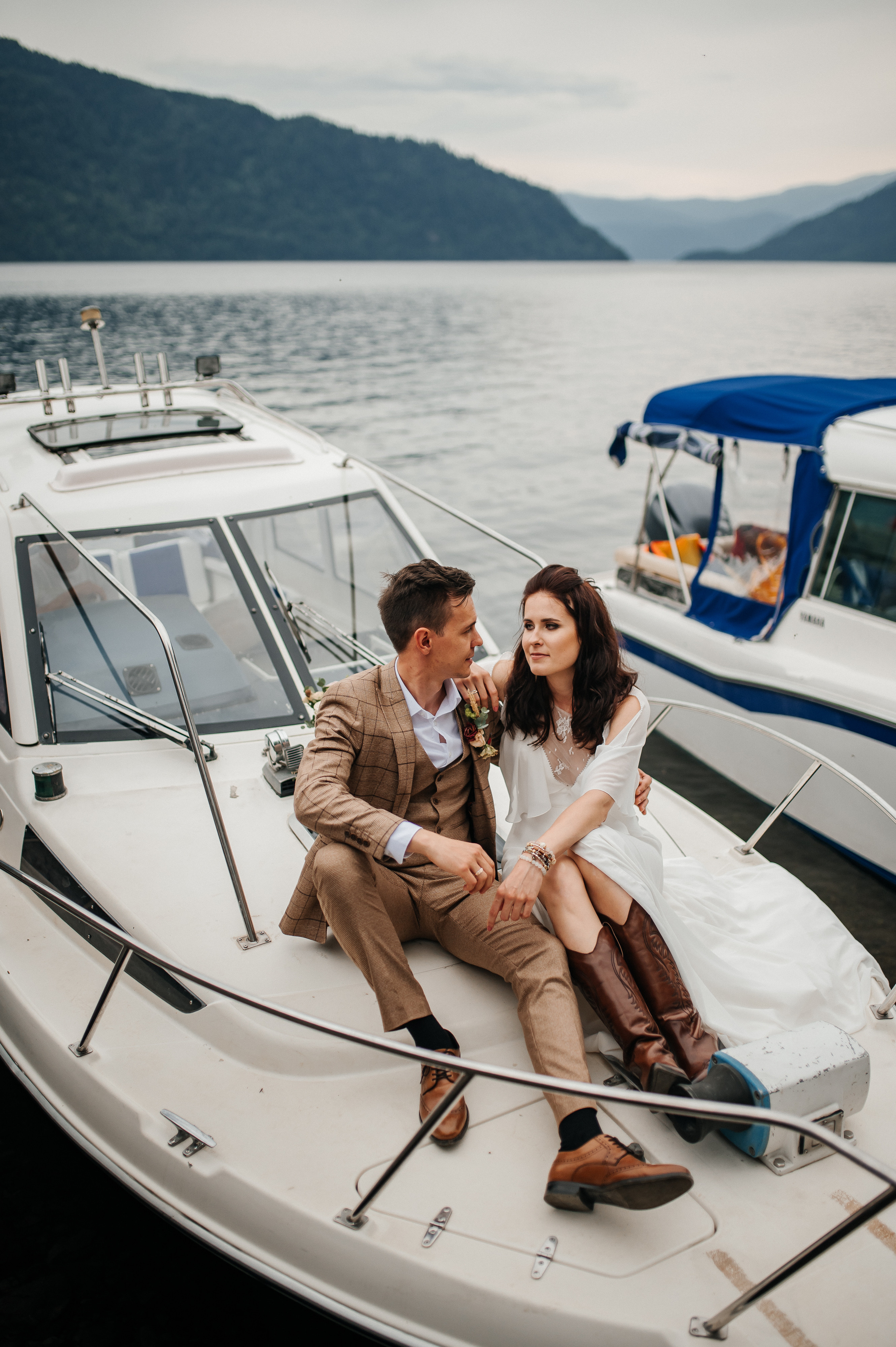 Илья и Юлия. Свадебная  съемка на Алтае