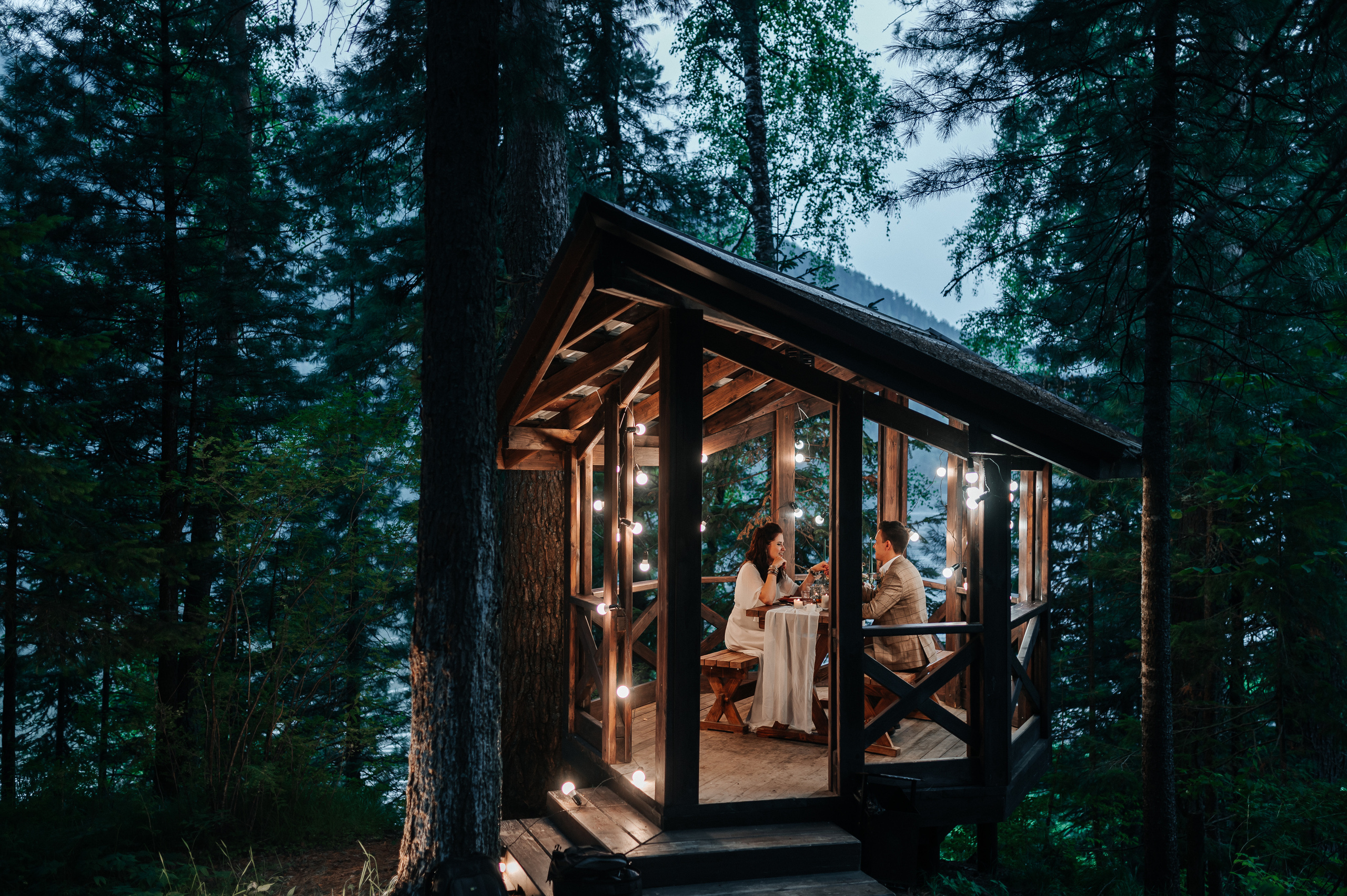 Илья и Юлия. Свадебная  съемка на Алтае