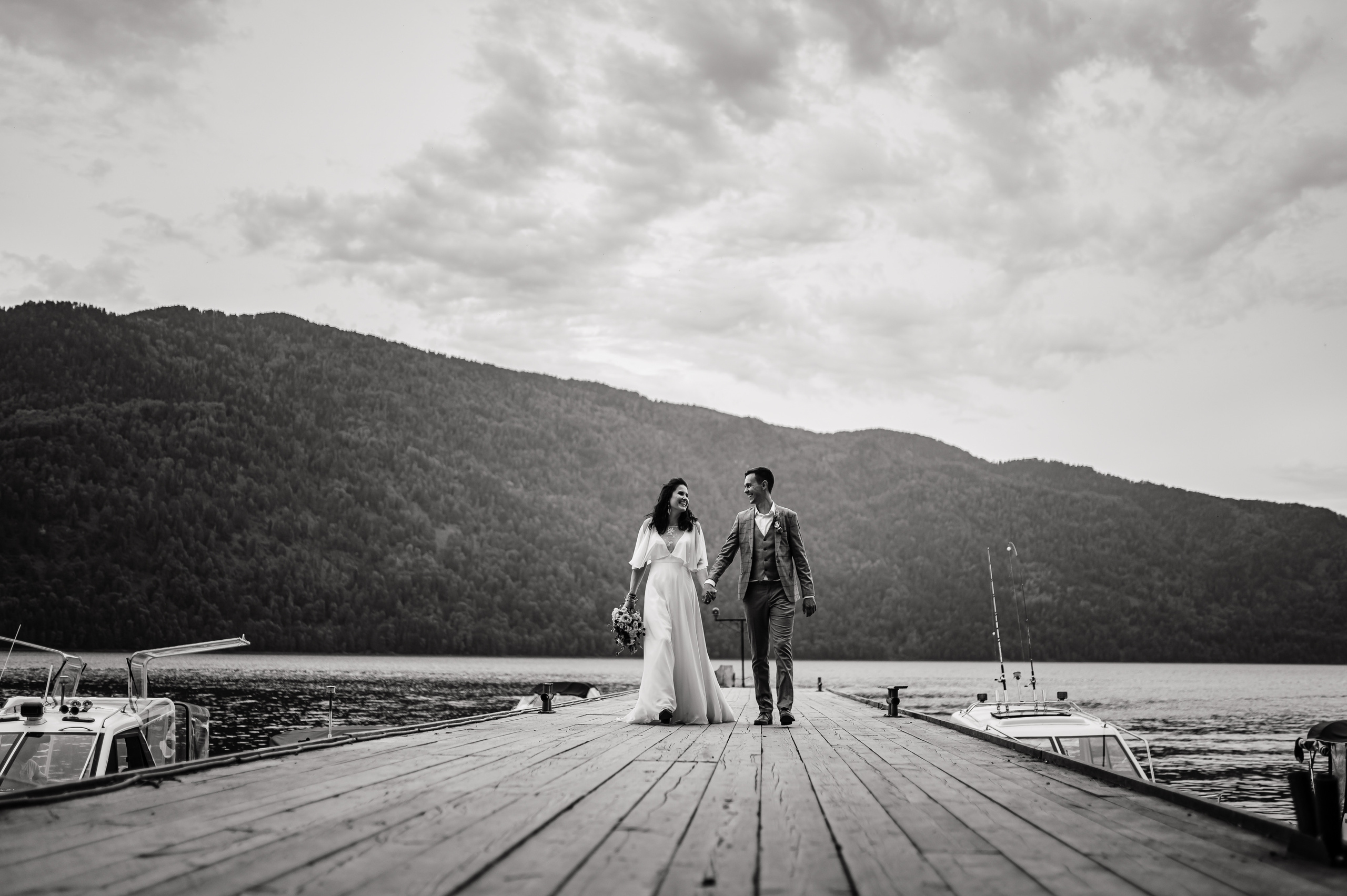 Илья и Юлия. Свадебная  съемка на Алтае