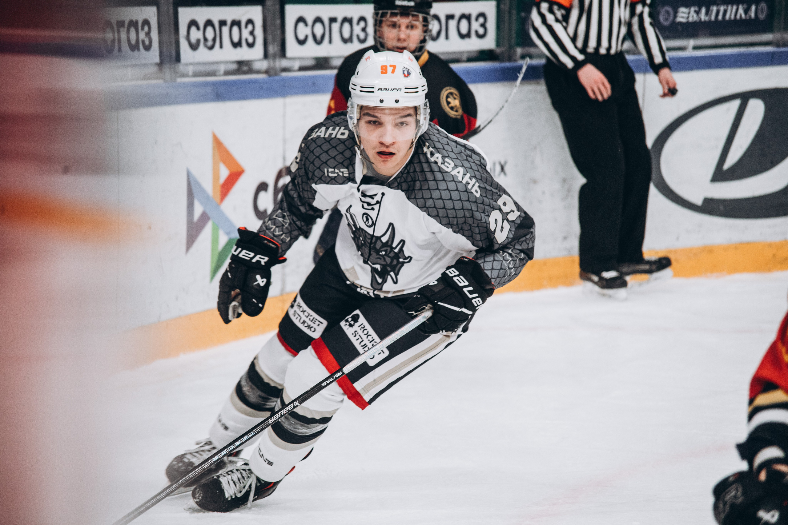 Хоккейный матч Сигма — КГАСУ. Портретный и репортажный фотограф Елизавета Рудовская|Казань