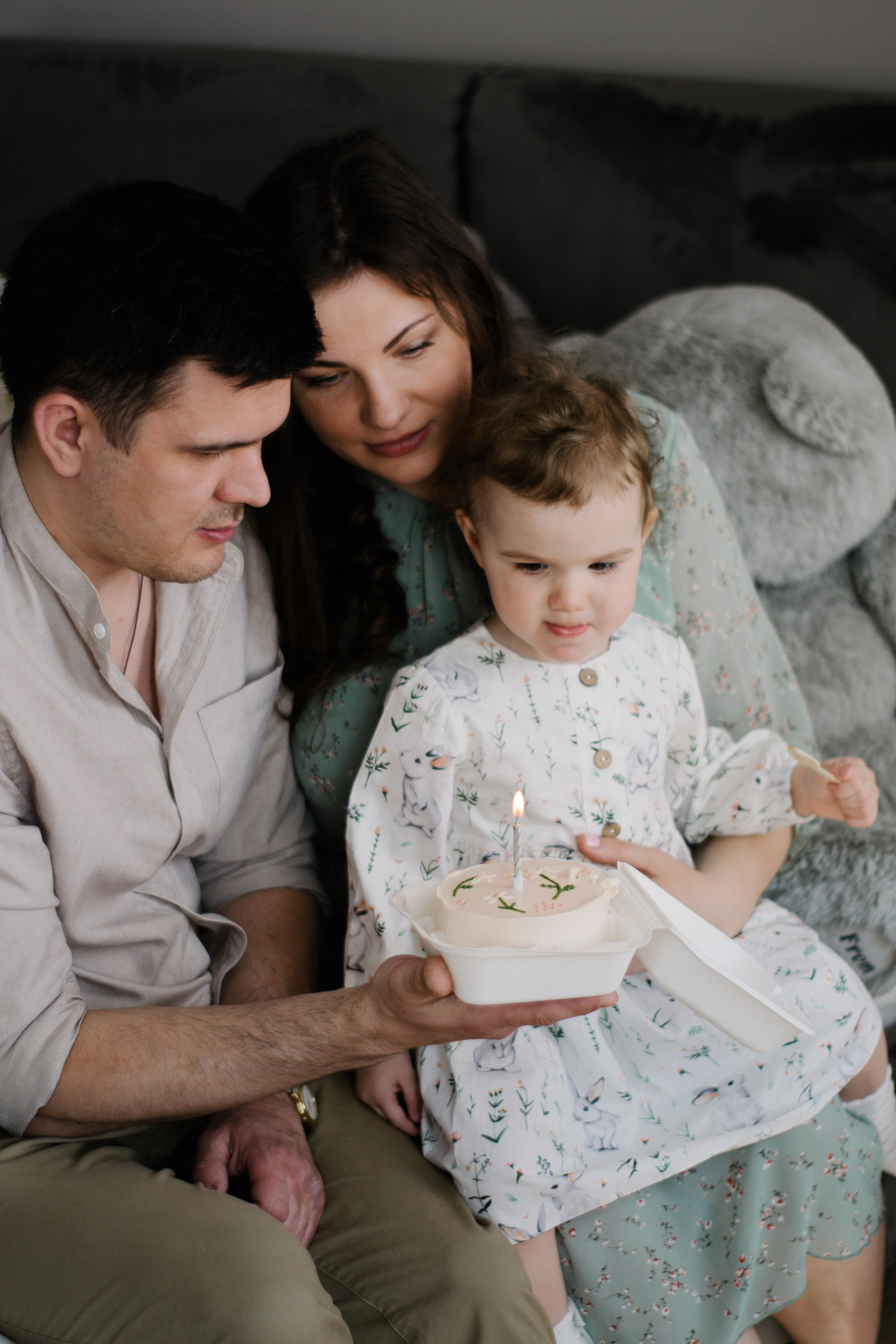 Домашняя семейная фотосессия