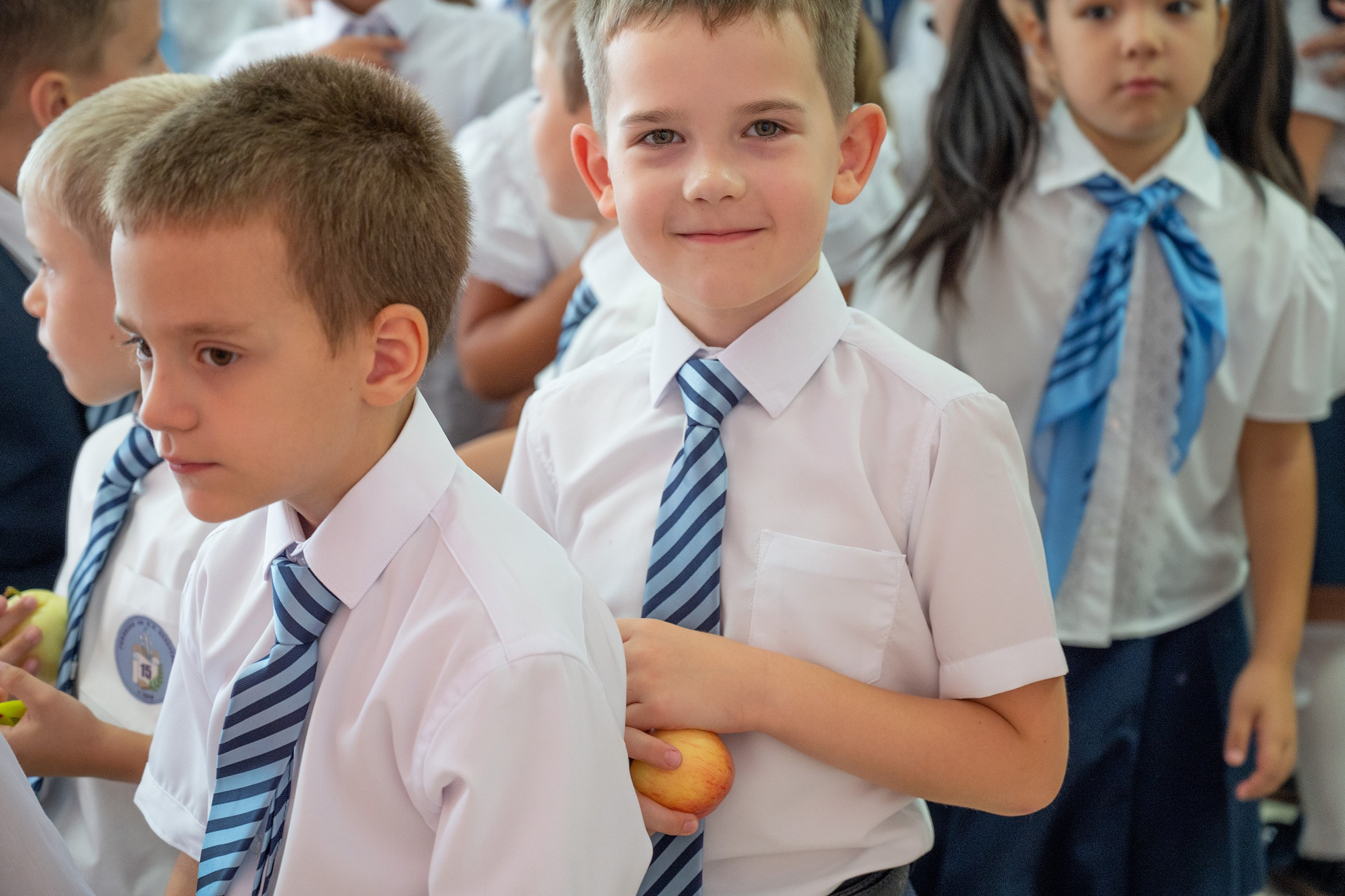 Первый раз в первый класс. Фотографирую счастливых людей в Сочи