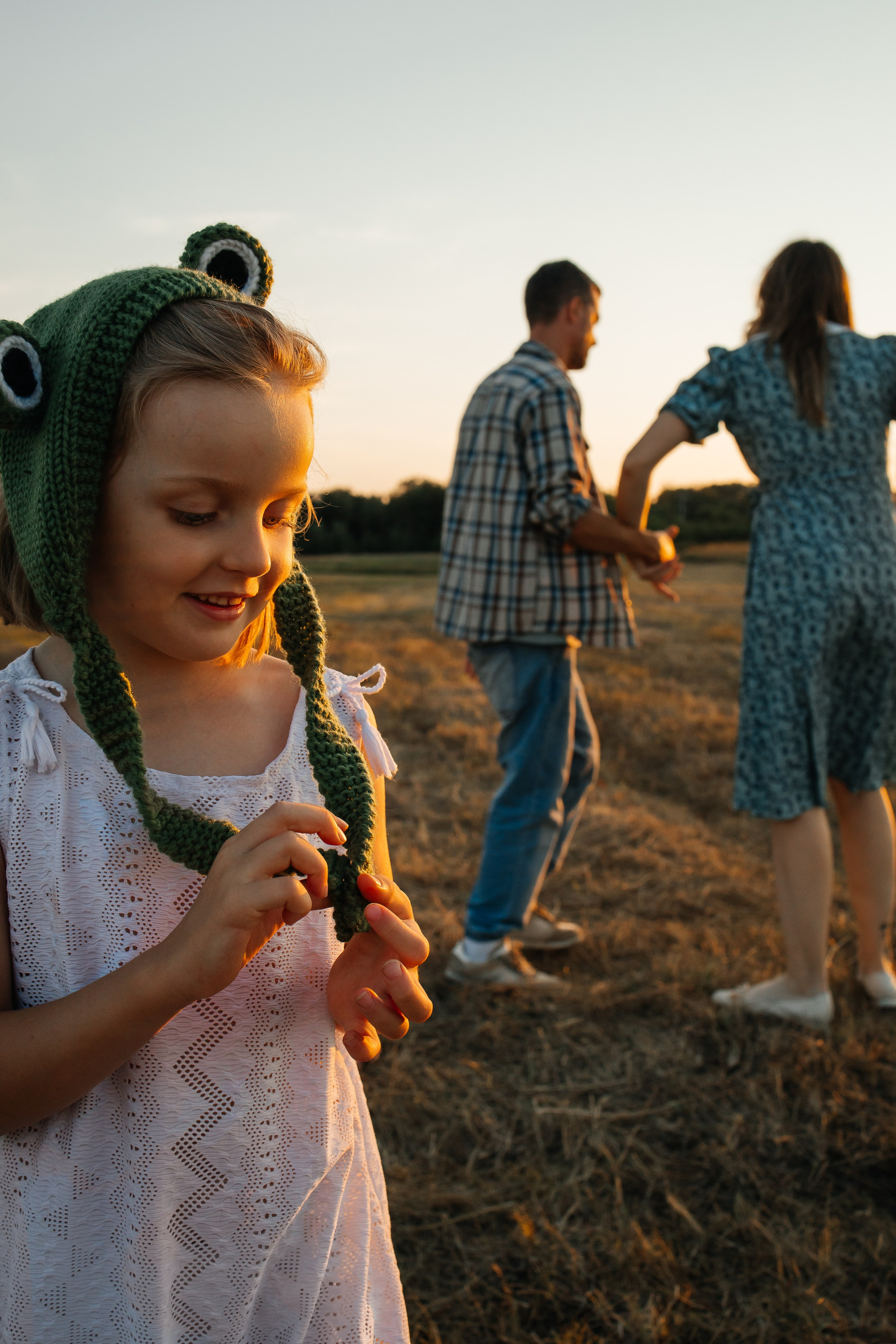 Александра, Артём и Ева