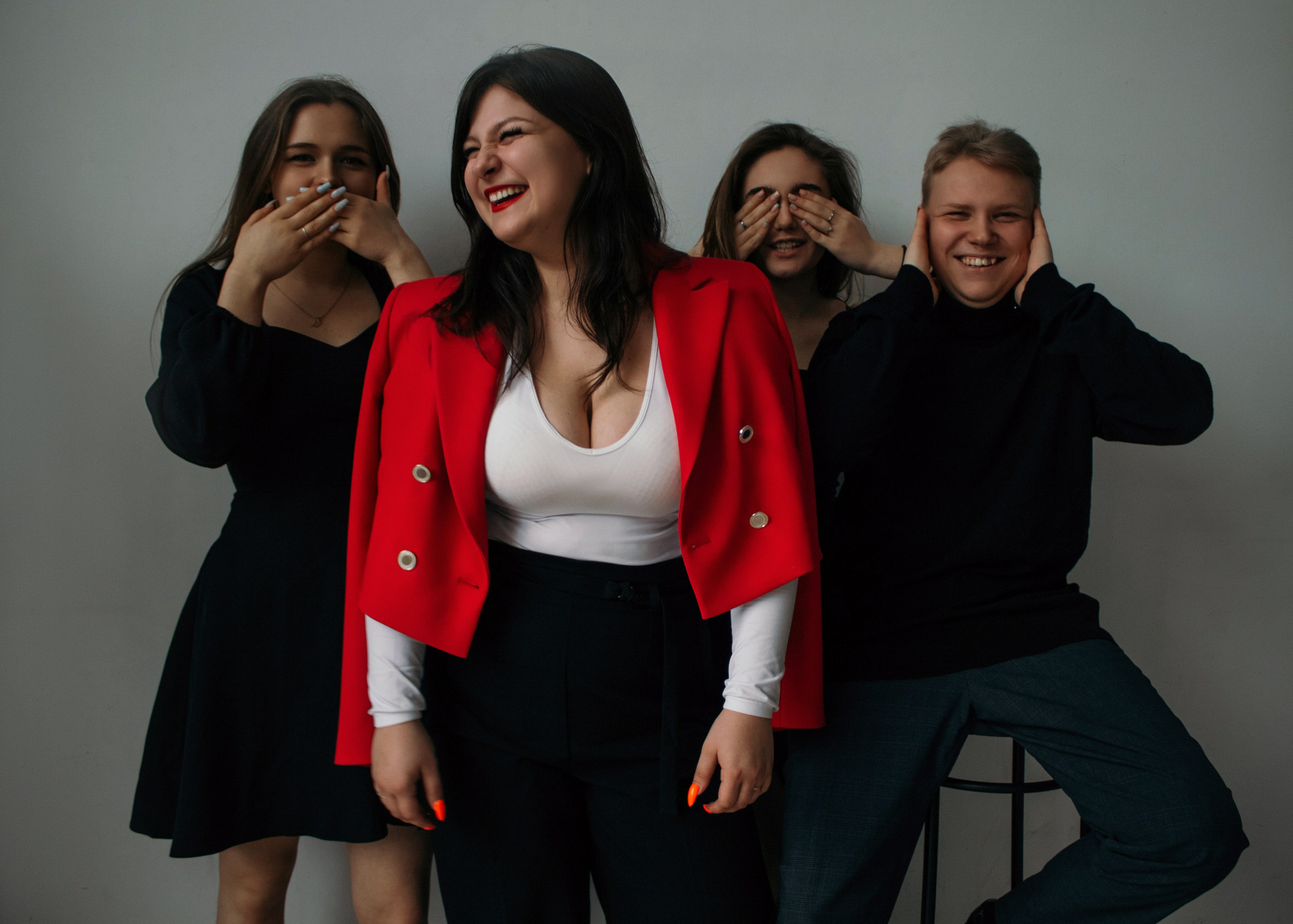 Ксюша, Лиза, Настя, Коля. Электрозавод. Аля Рашпиль. Фотограф Москва