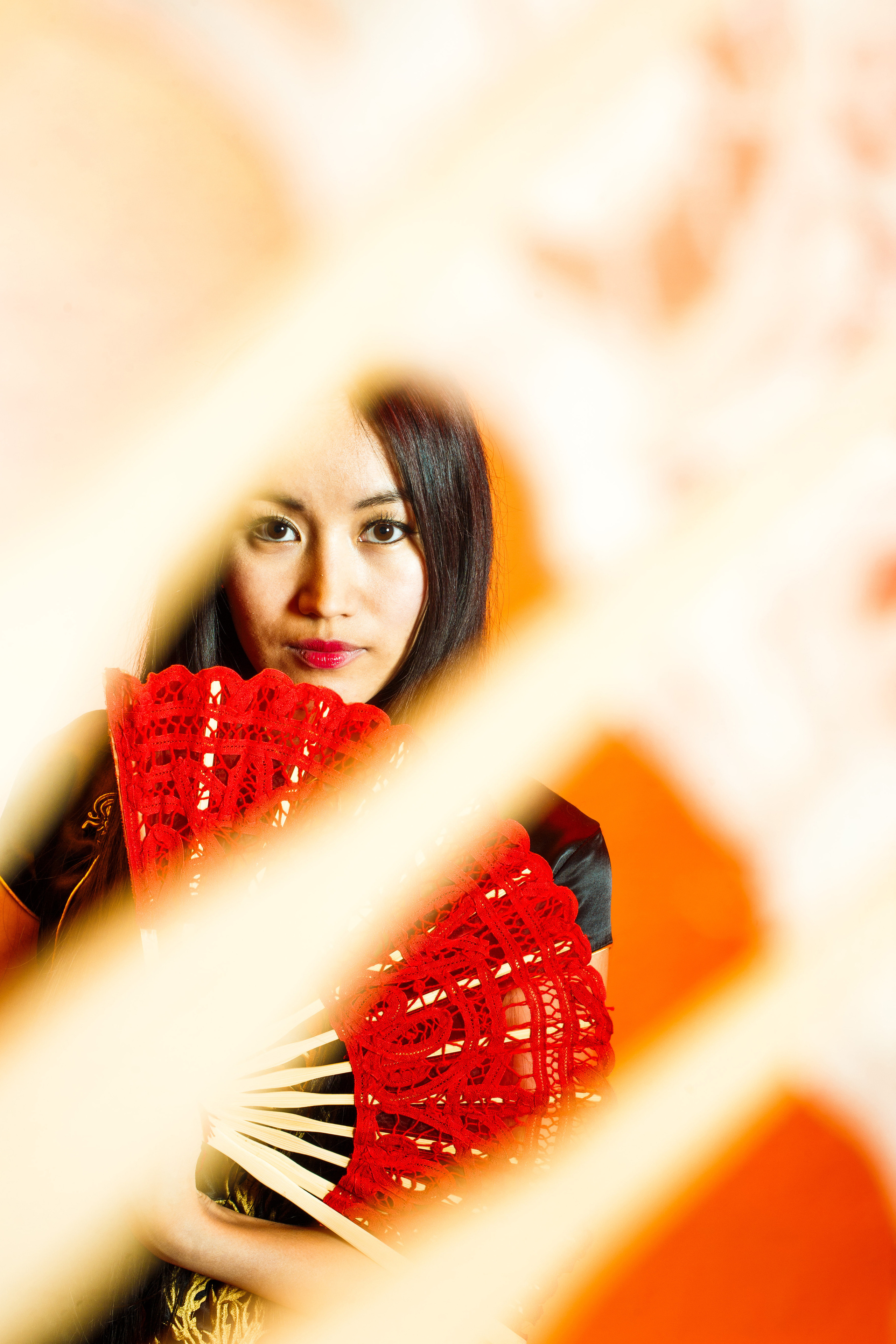 Фотосессия с цветным светом