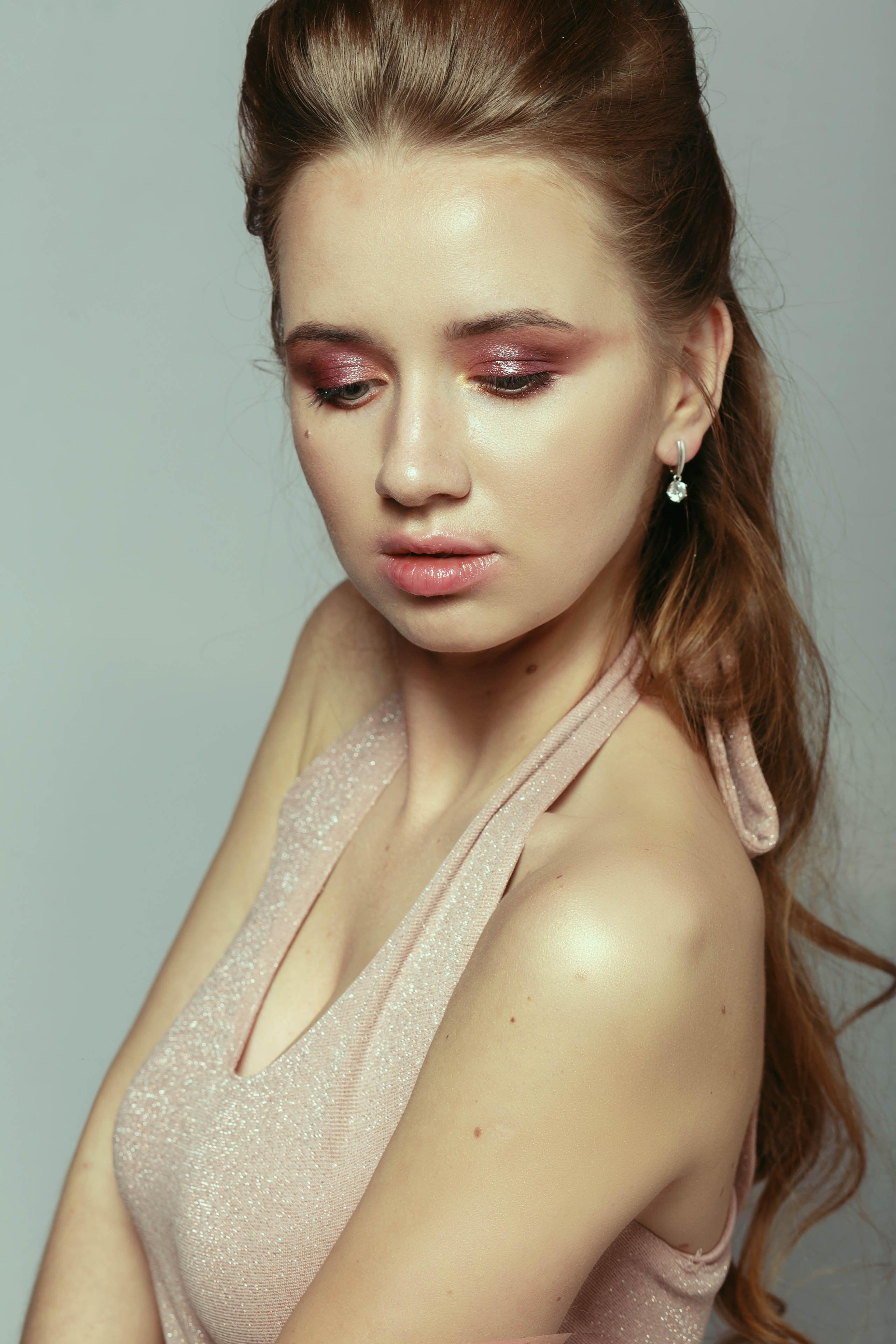 Бьюти фотосессия с цветами