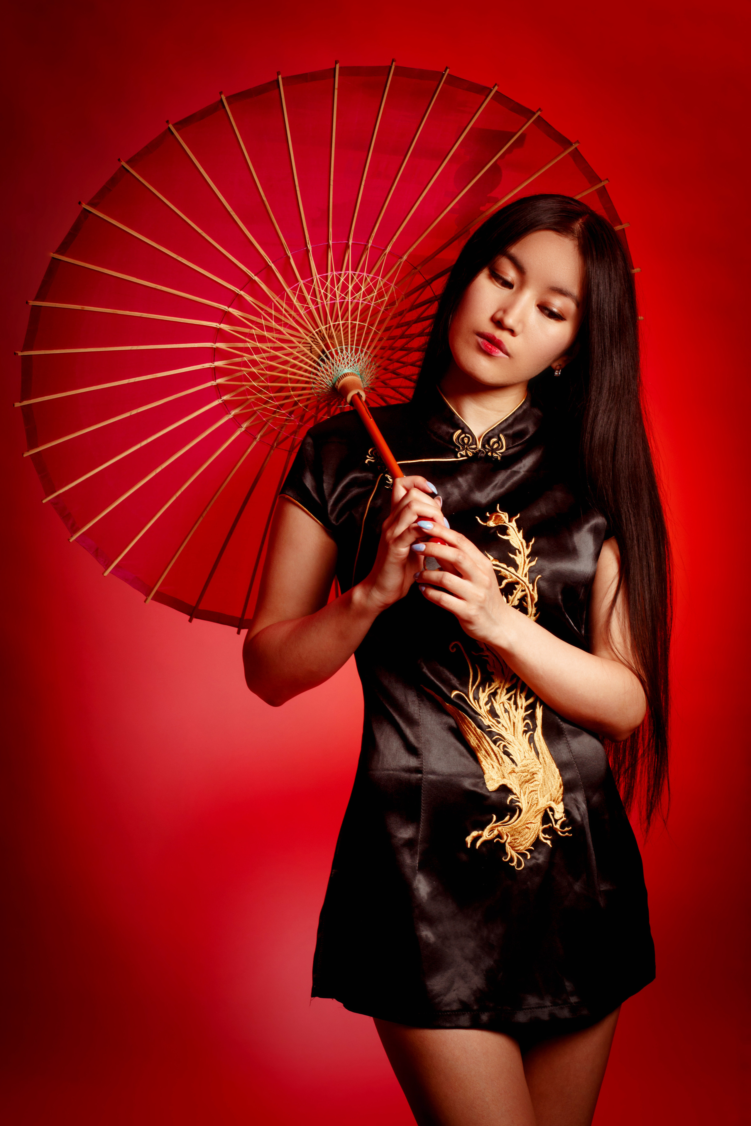 Фотосессия с цветным светом