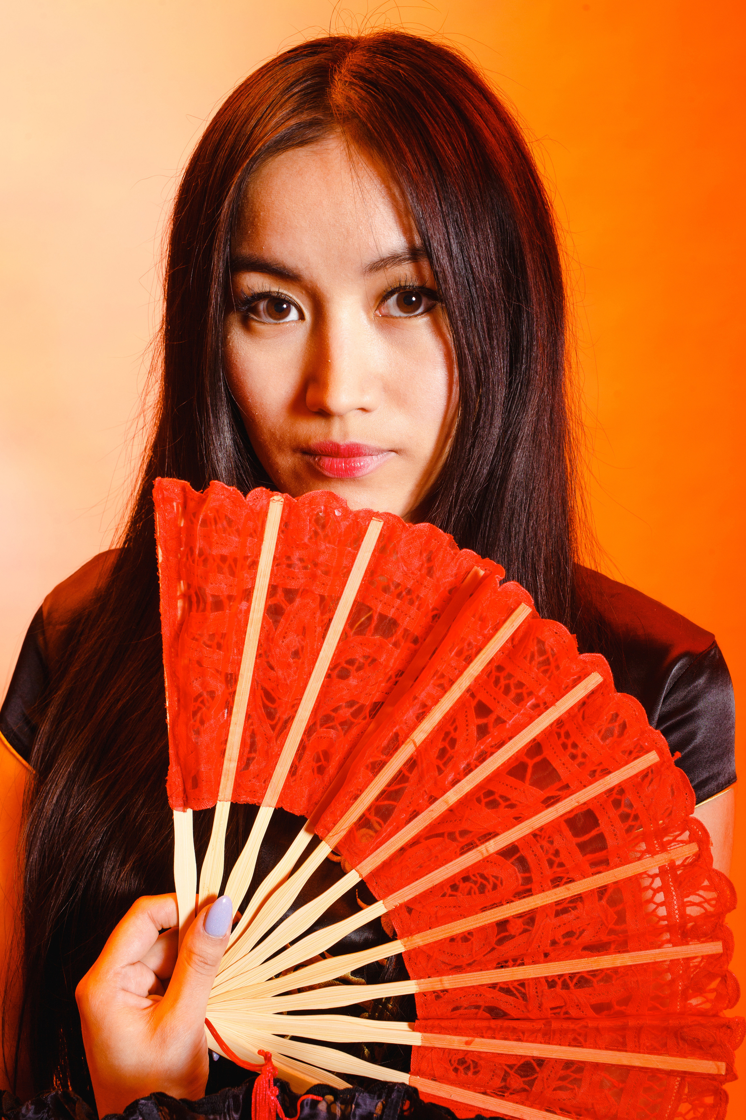 Фотосессия с цветным светом