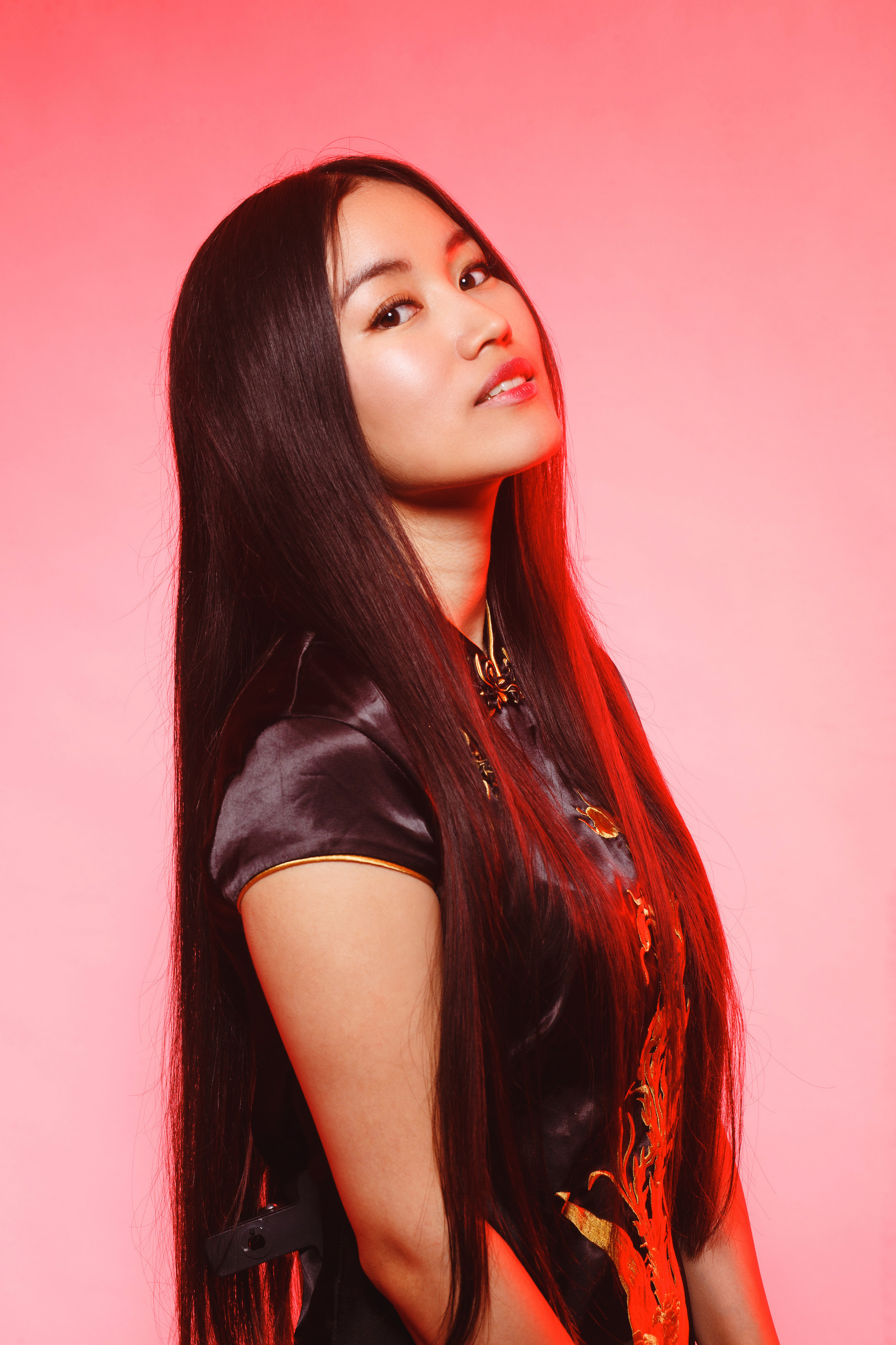 Фотосессия с цветным светом