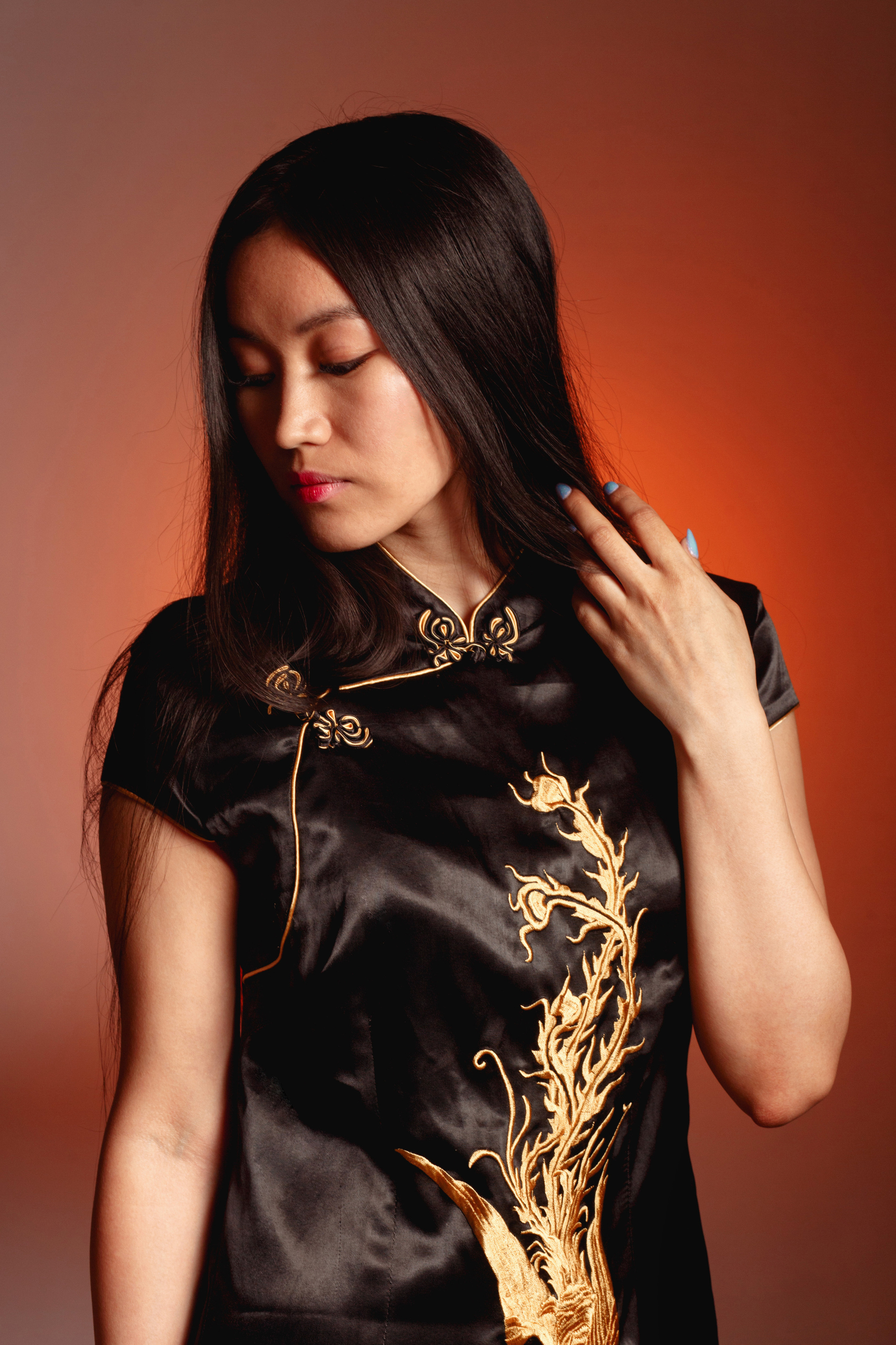 Фотосессия с цветным светом