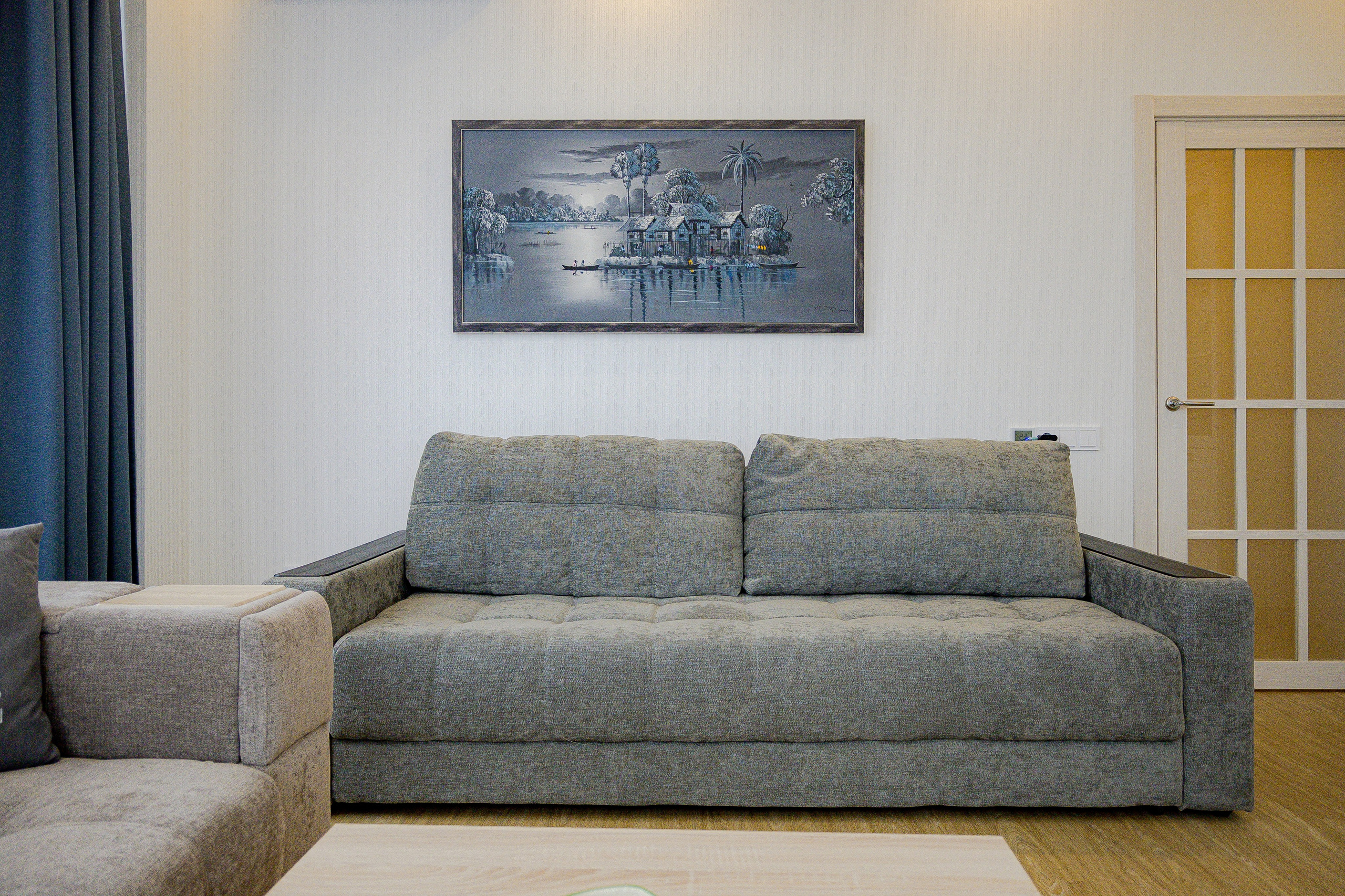 The apartment is 98 m2. Fotograf Dmitrii Donets