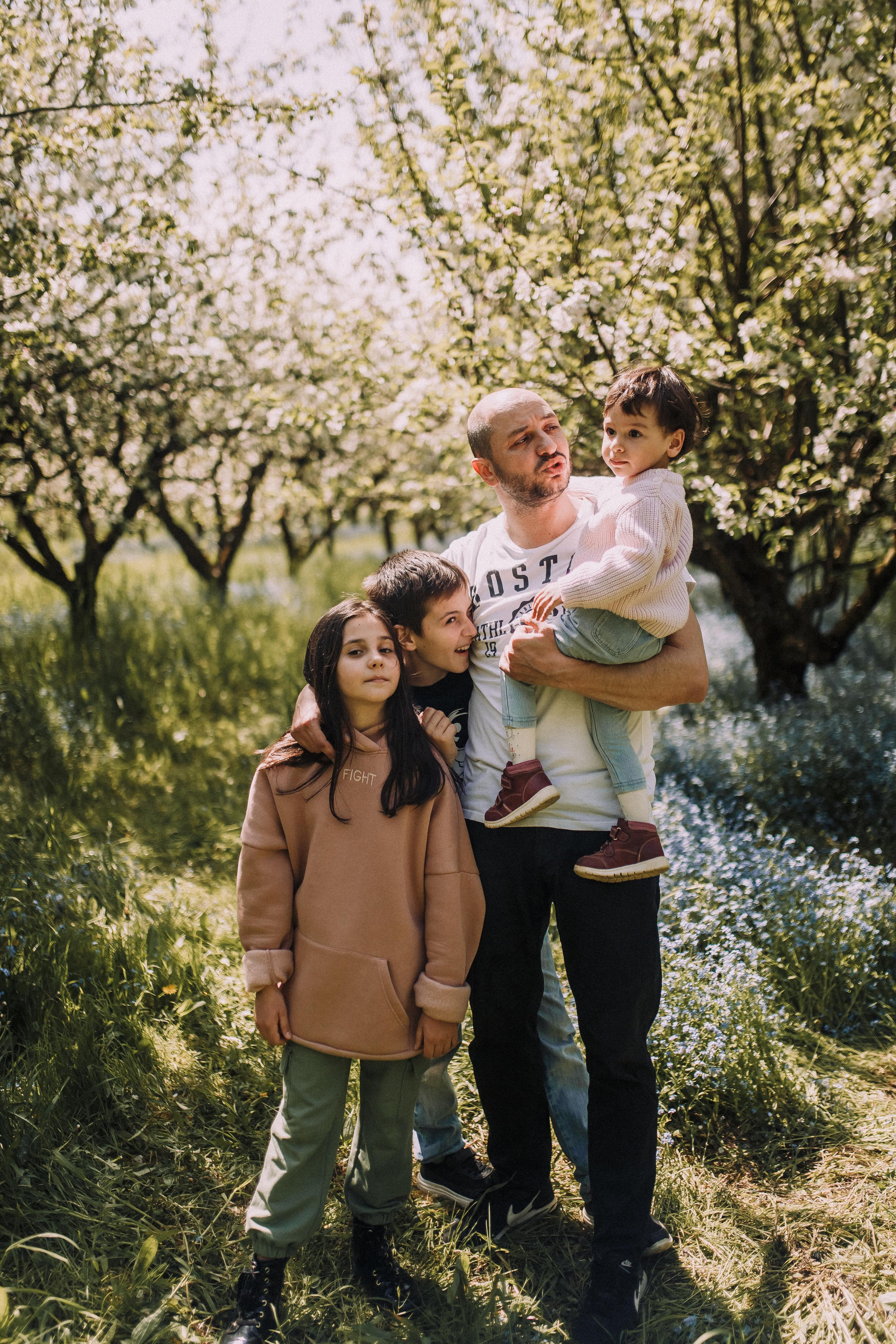 Семейная весенняя. Свадебный и семейный фотограф Москва Екатерина Верижникова