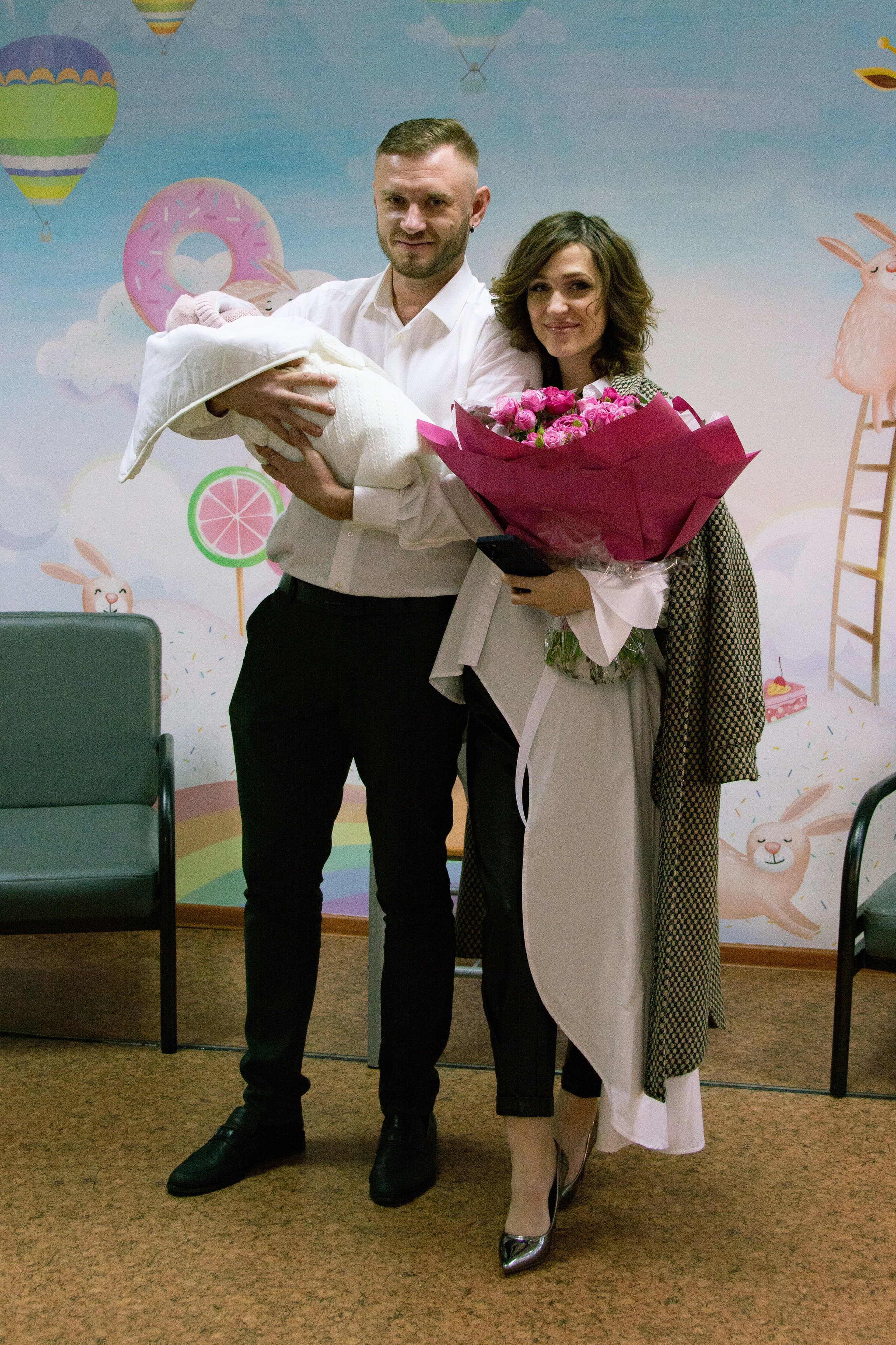 Выписка Амелии. Семейный и репортажный фотограф в Хабаровске Татьяна Болычева