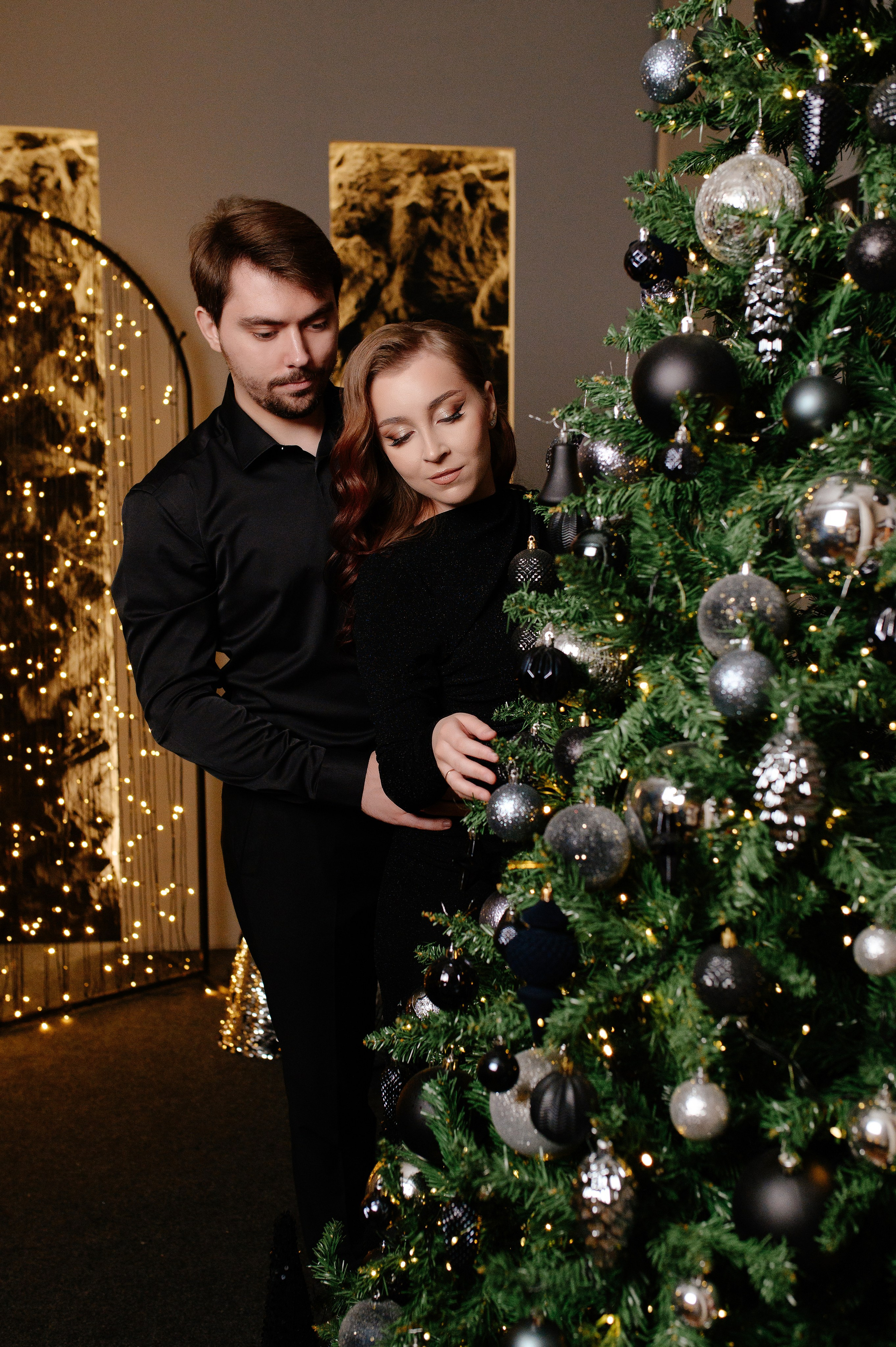 Новогодняя фотосессия в Караганде для Екатерины и Григория. Свадебный фотограф Караганда