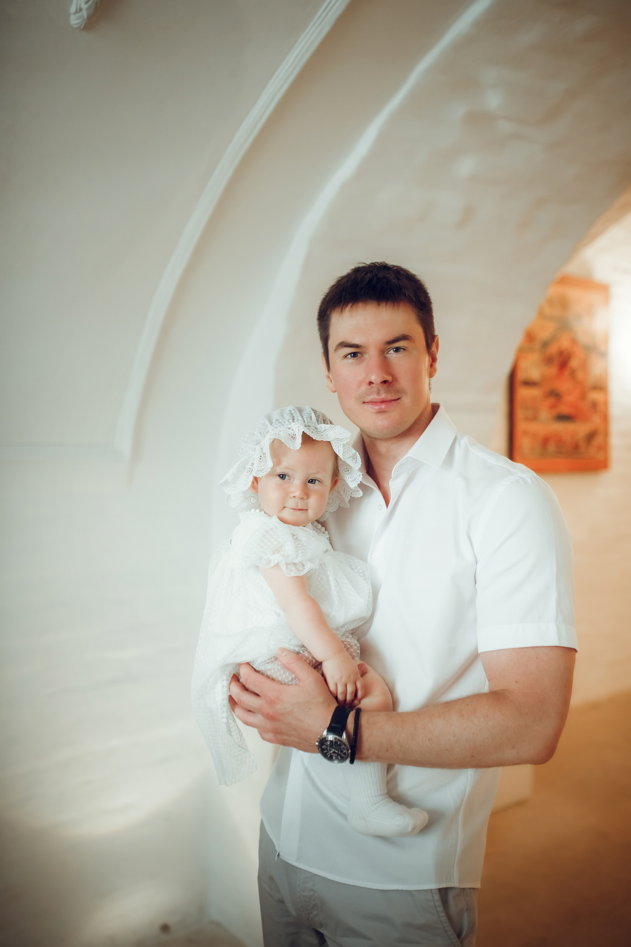 Крещение Алины. Фотограф на Крещение, семейный фотограф в Москве