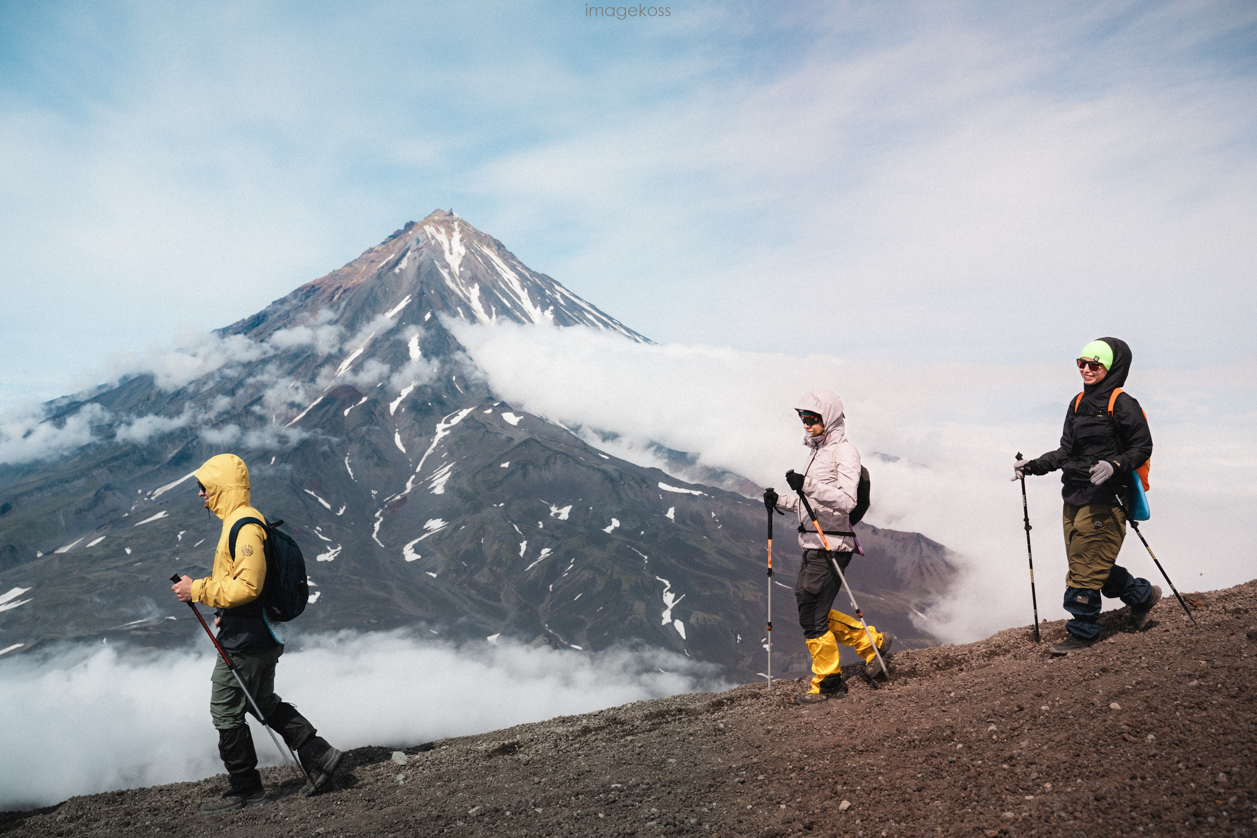Камчатка. Фотограф в поход и восхождение на Эльбрус Игорь Косарев