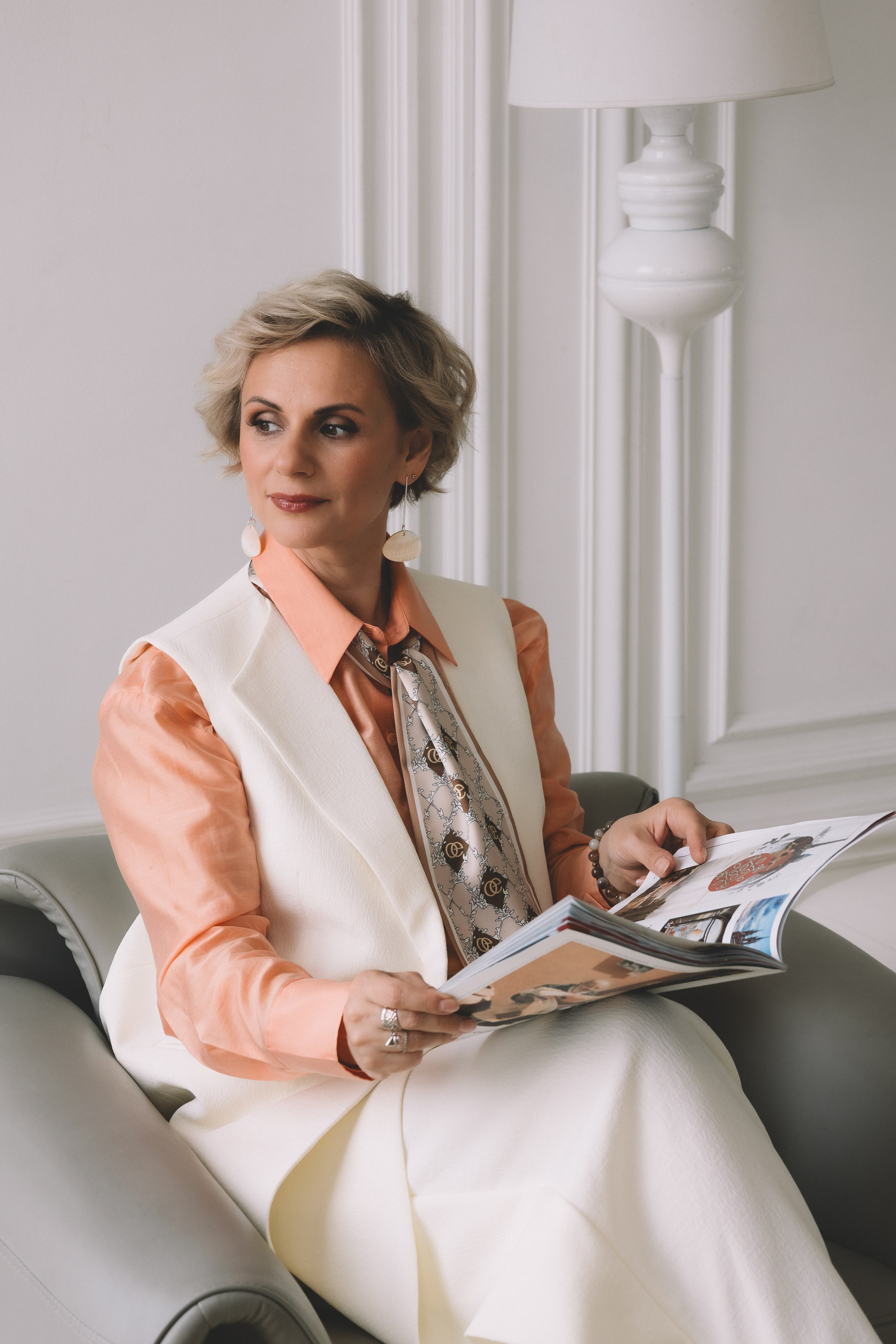 Елена и Михаил. Фотосессия для стилиста в студии. Профессиональный фотограф в Санкт-Петербурге Александр Волосенцев