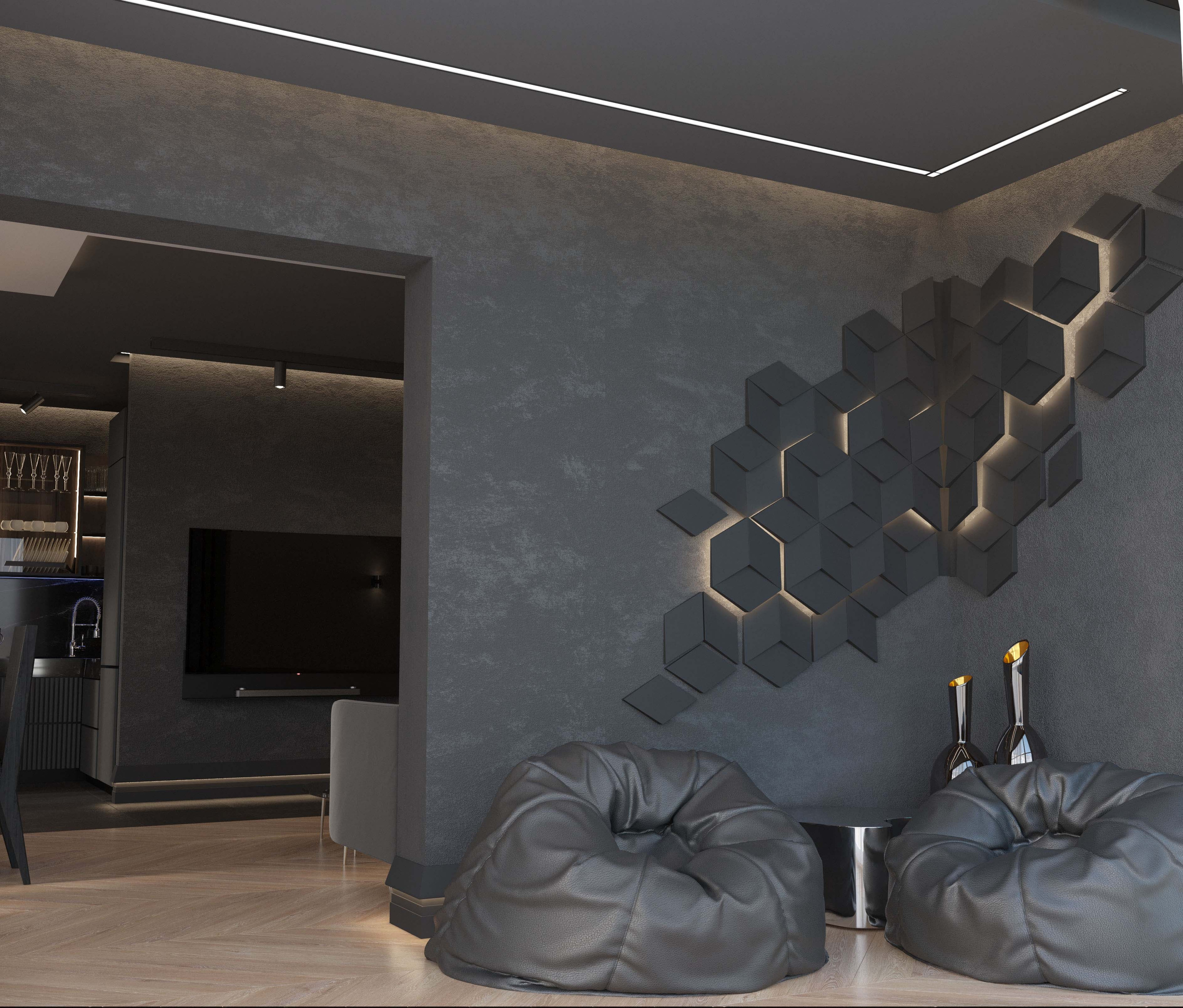 Интерьер квартиры в клубном доме ЖК Luzhniki Collection