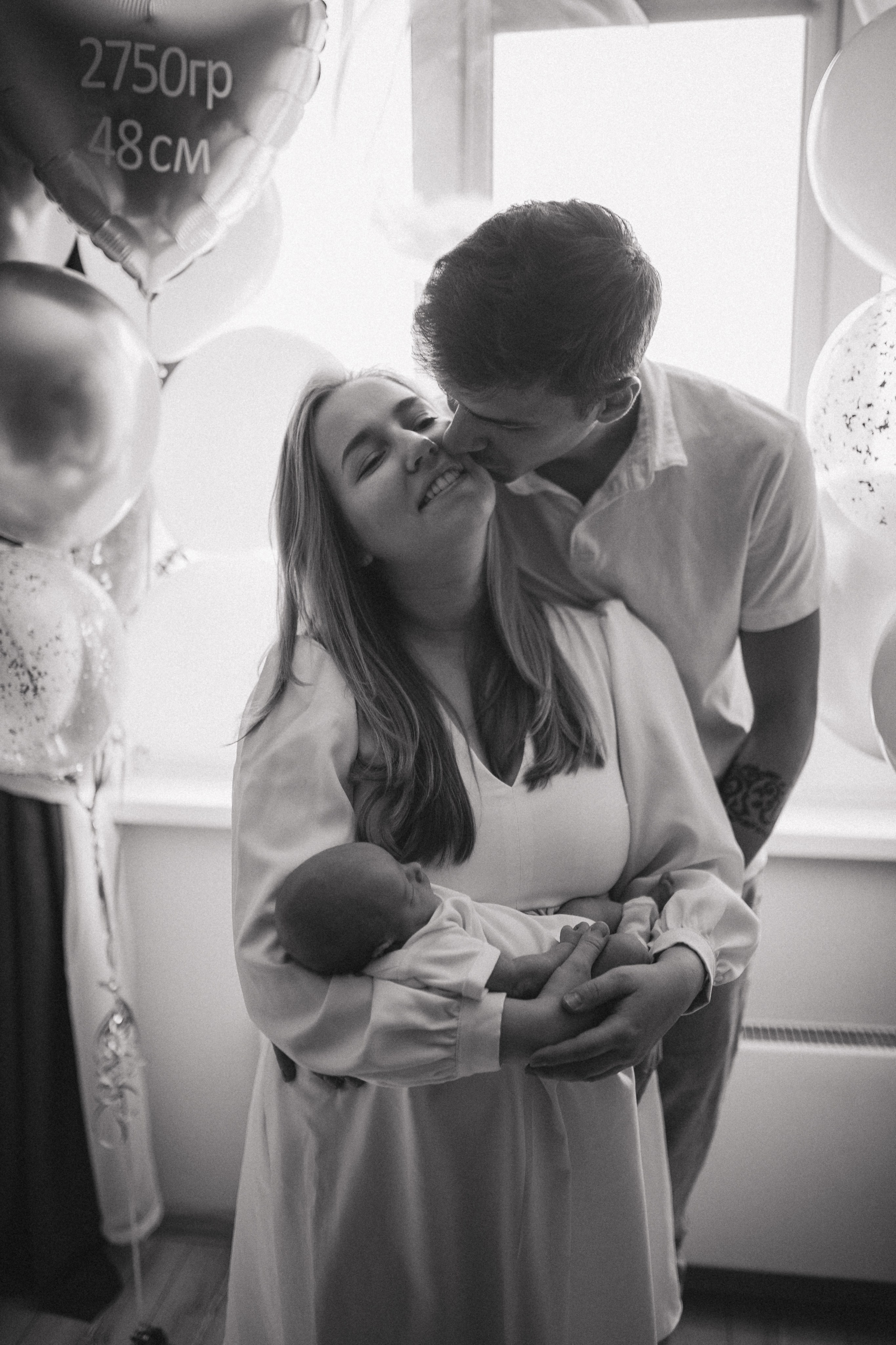 Выписка из роддома. Семейный и детский фотограф в Москве Антонина Смирнова