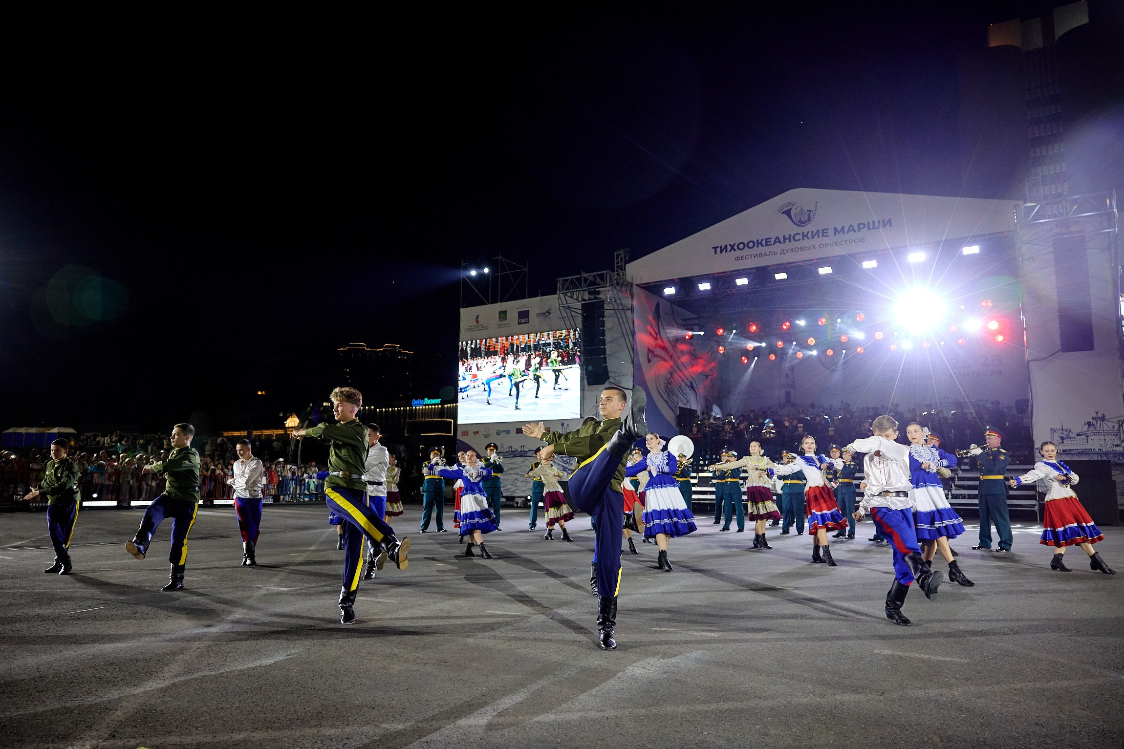 «Тихоокеанские марши» Плац-концерт