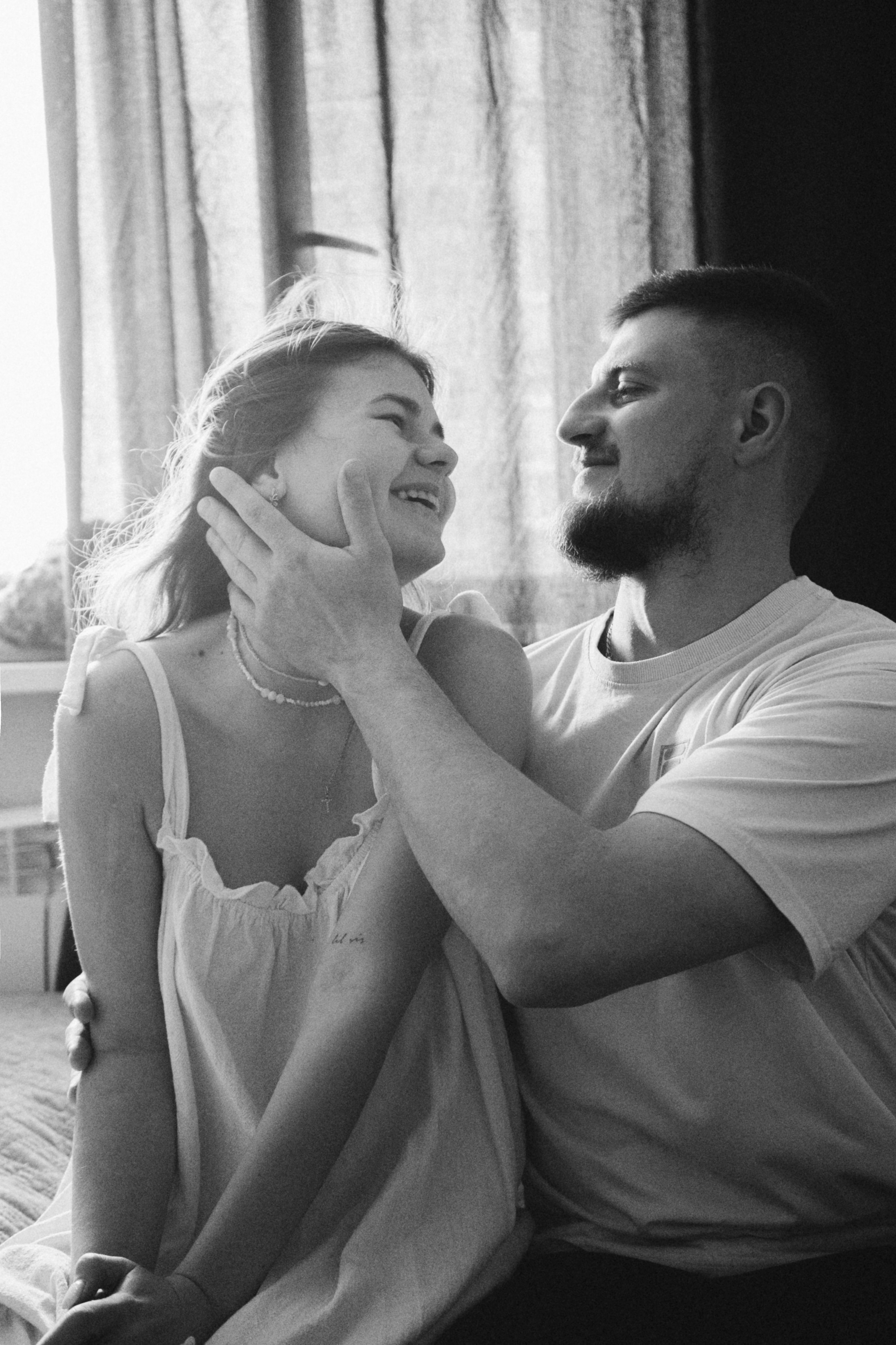 Аня и Рома, дом — Парная фотосессия дома — Xeni Photography. Xeni Photography