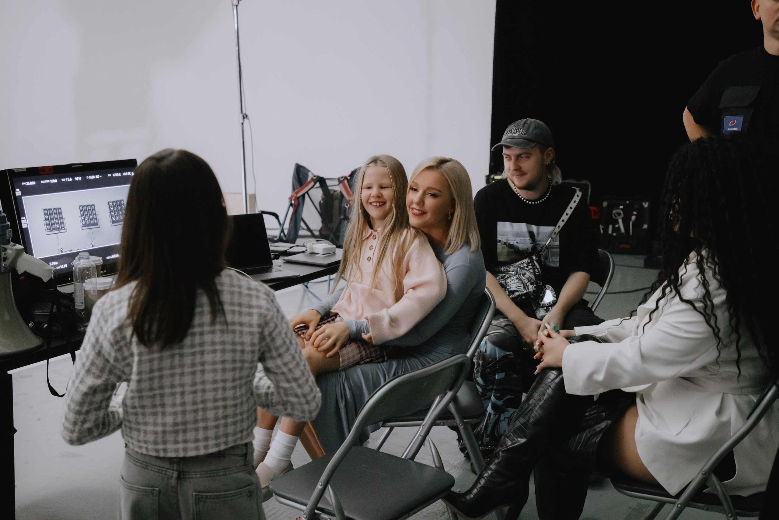 Съемка клипа Юлианны Карауловой и Бьянки. Фотограф в Москве и Санкт-Петербурге Дарина