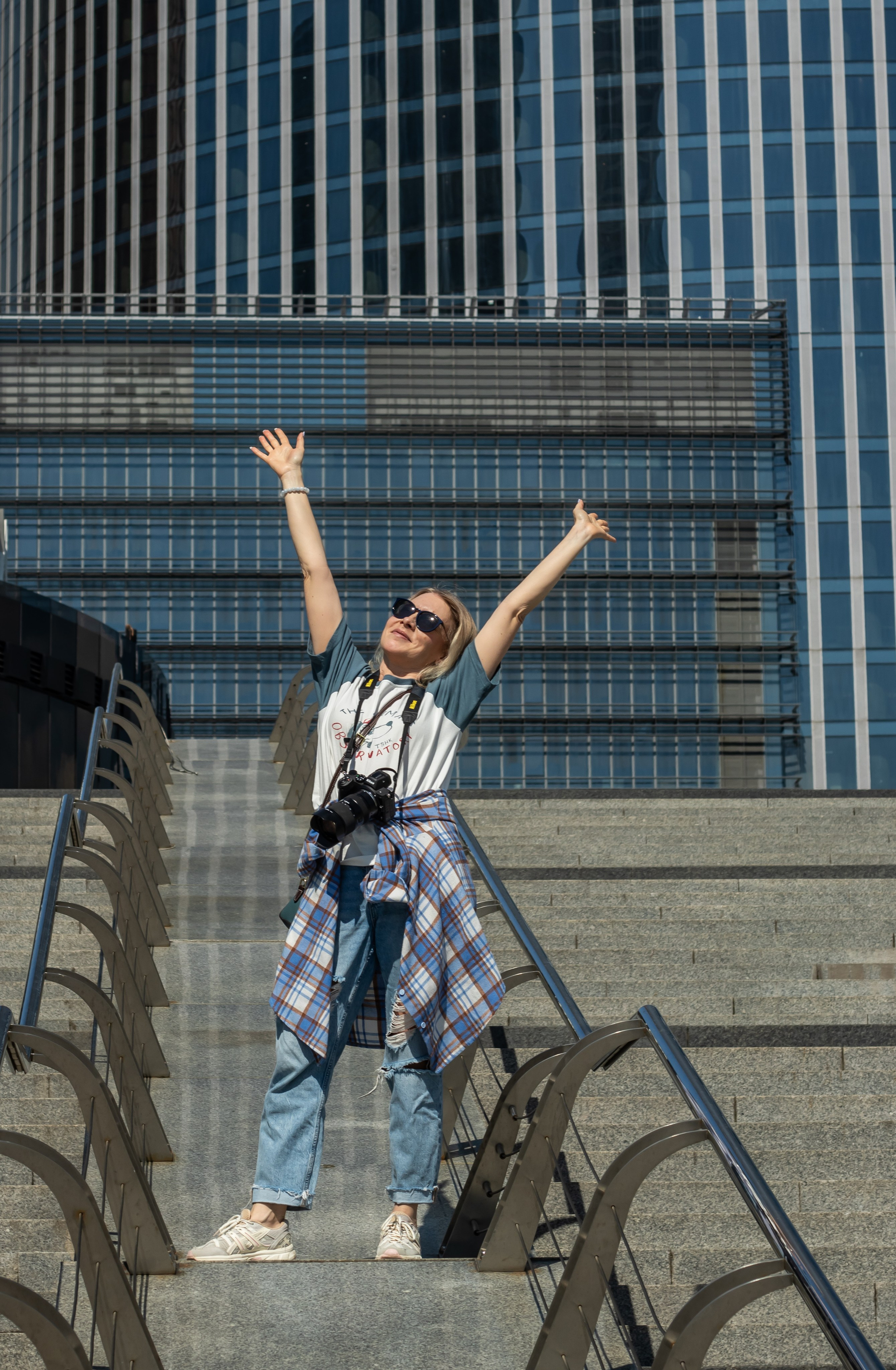 Москва Сити фотографии с утренней прогулки