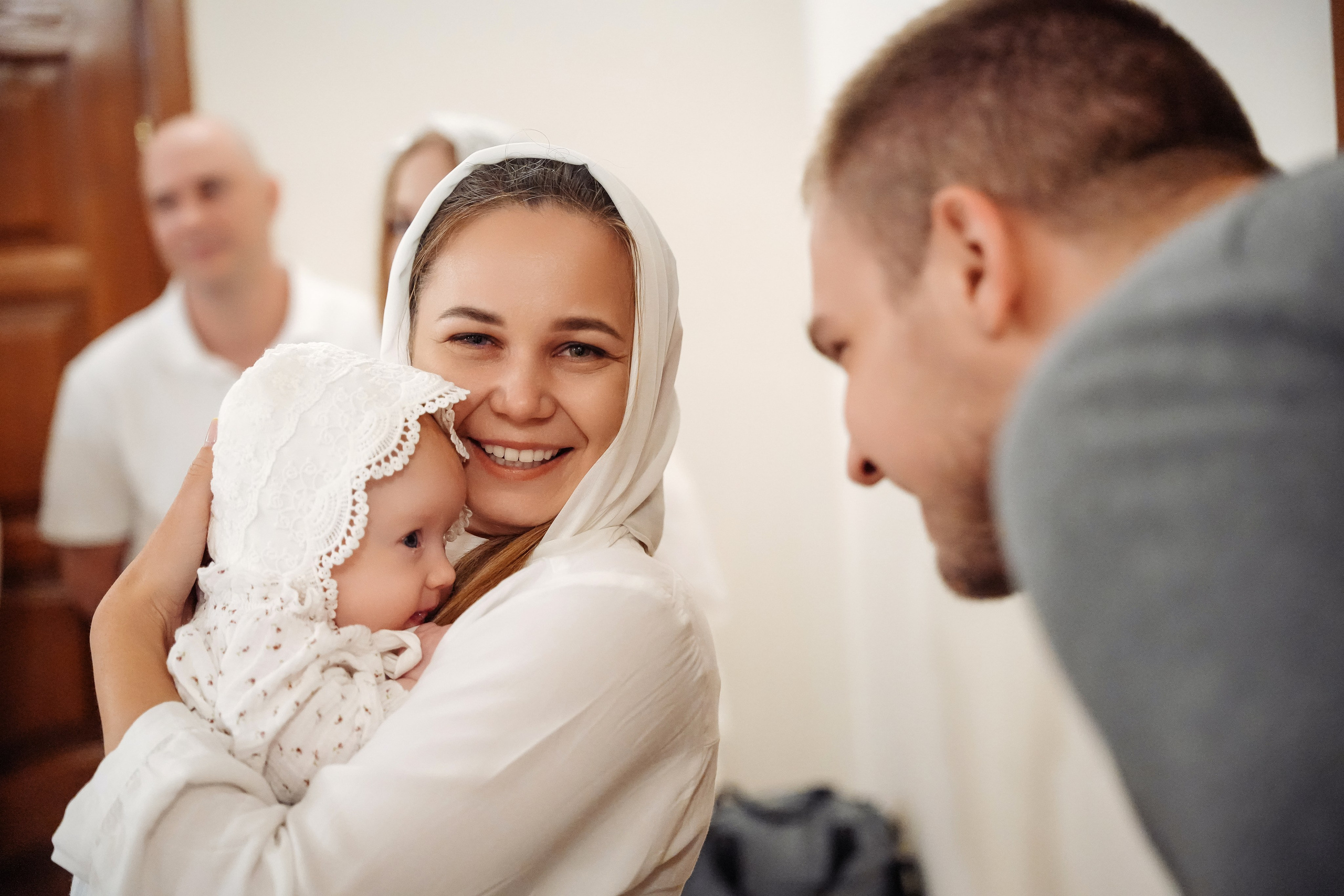 Крещение Александры. Семейный и свадебный фотограф в Ульяновске Арина Авдеева