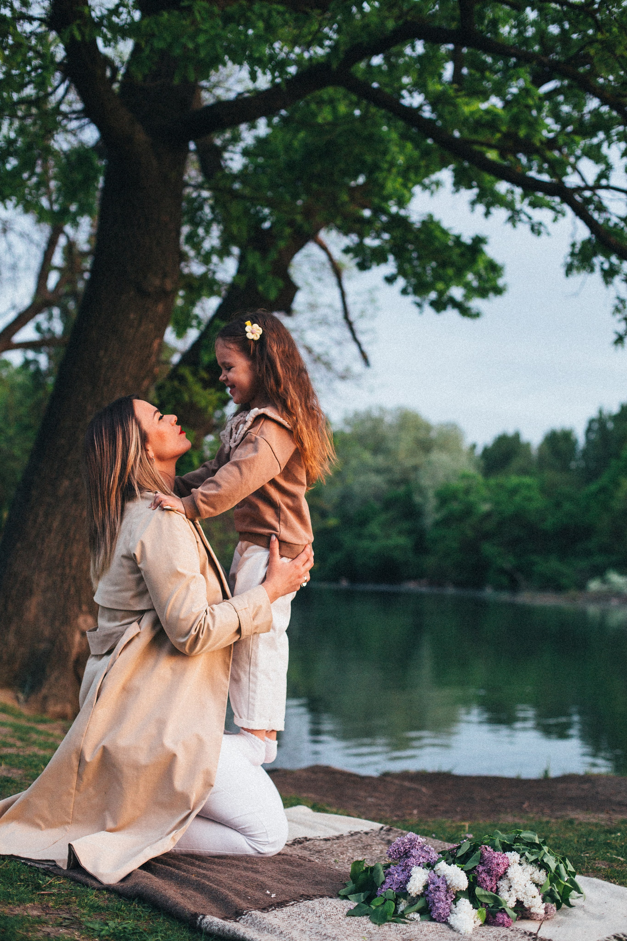 Семейная прогулка в парке. Фотограф Оксана Будко