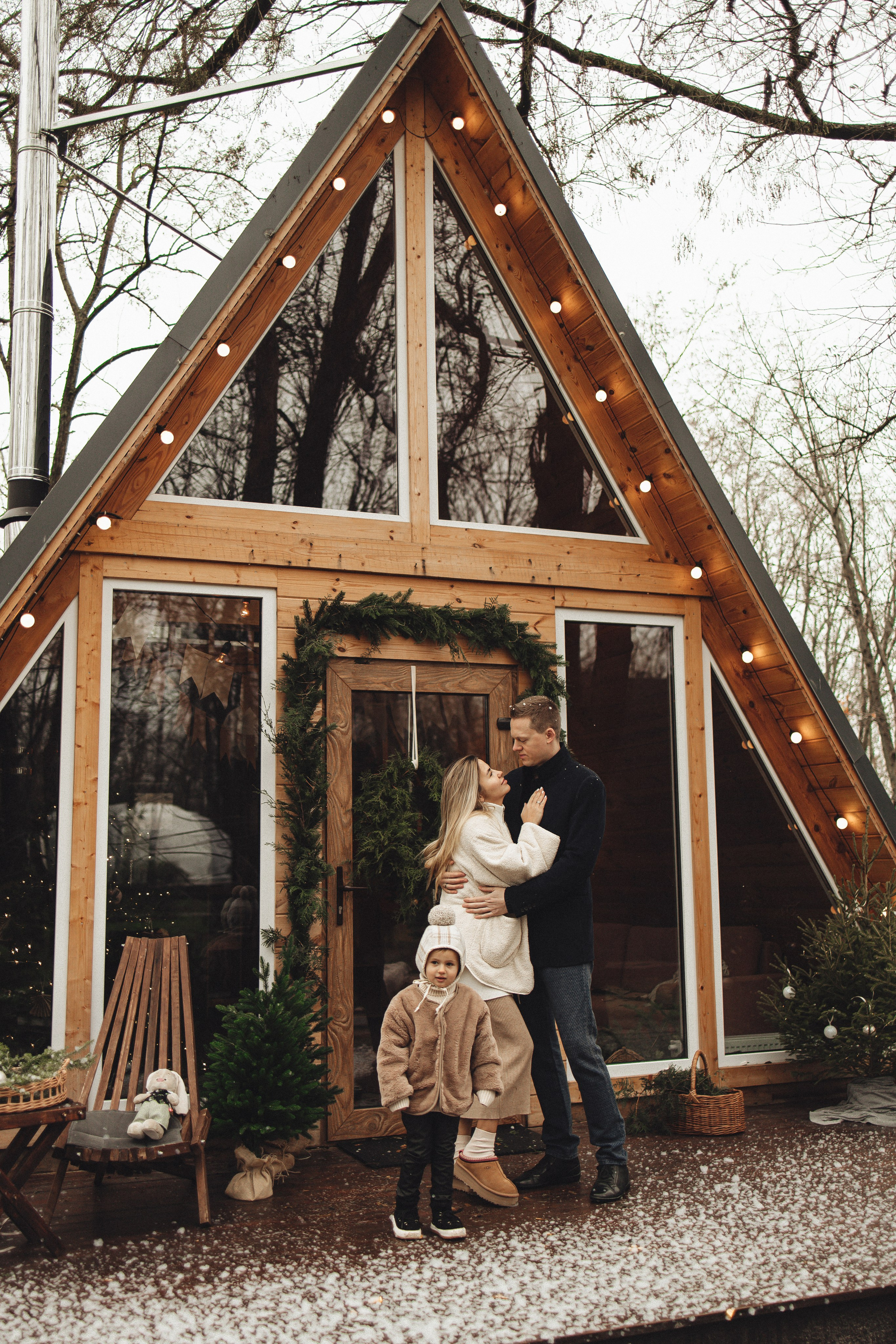 Новогодняя история в домике. Семейный и детский фотограф, таганрог, ростов-на-дону