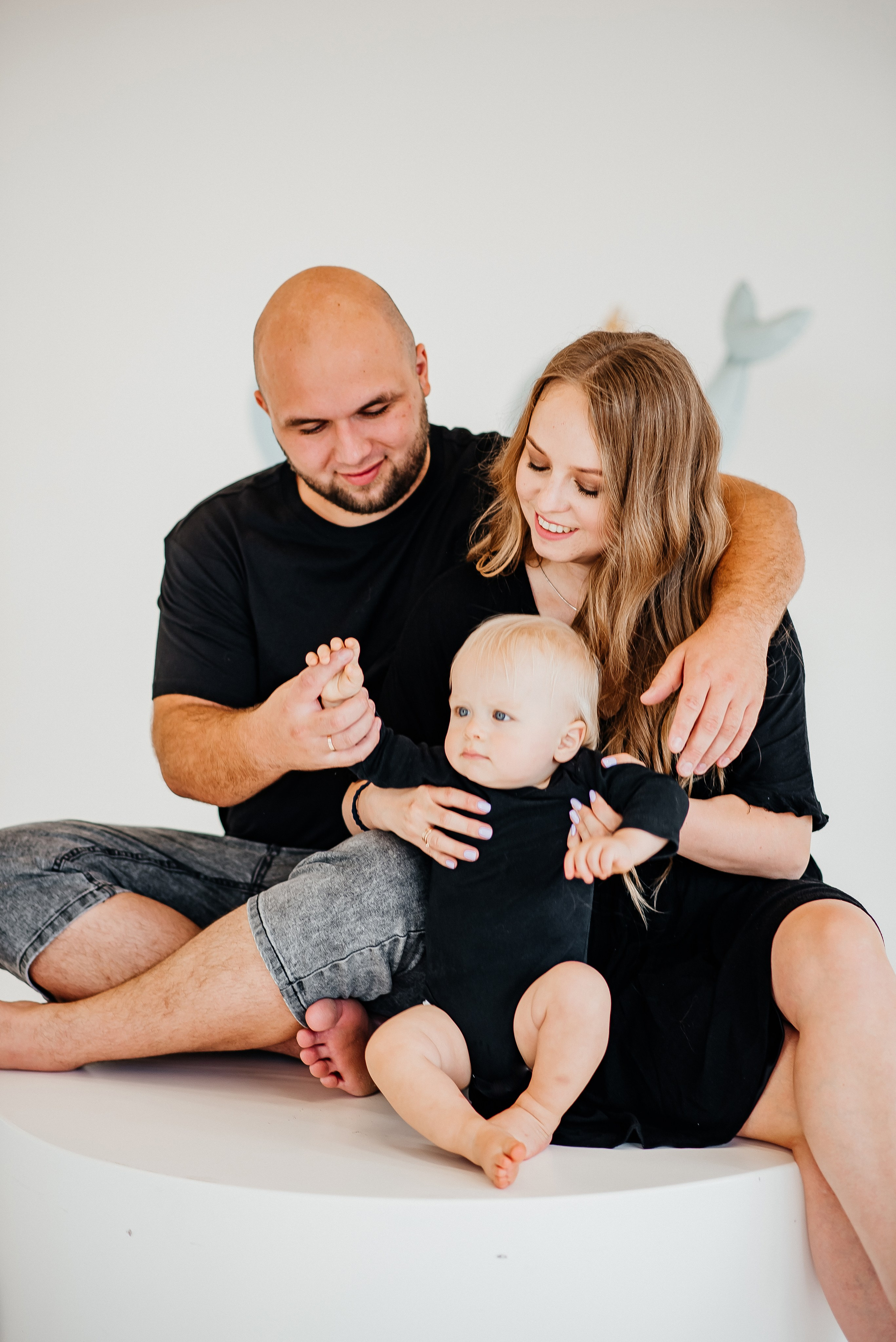 Семейная фотосессия на 1 годик