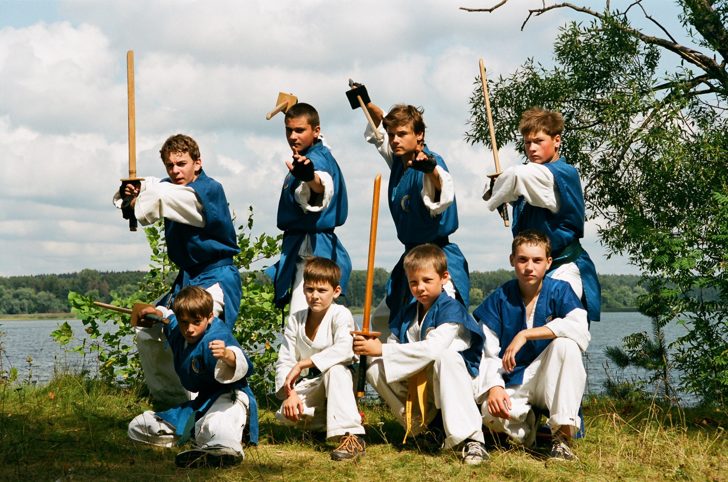 Фотографии Летние сборы ШБИ МОН 2004 г. Школа Боевых Искусств «МОН»