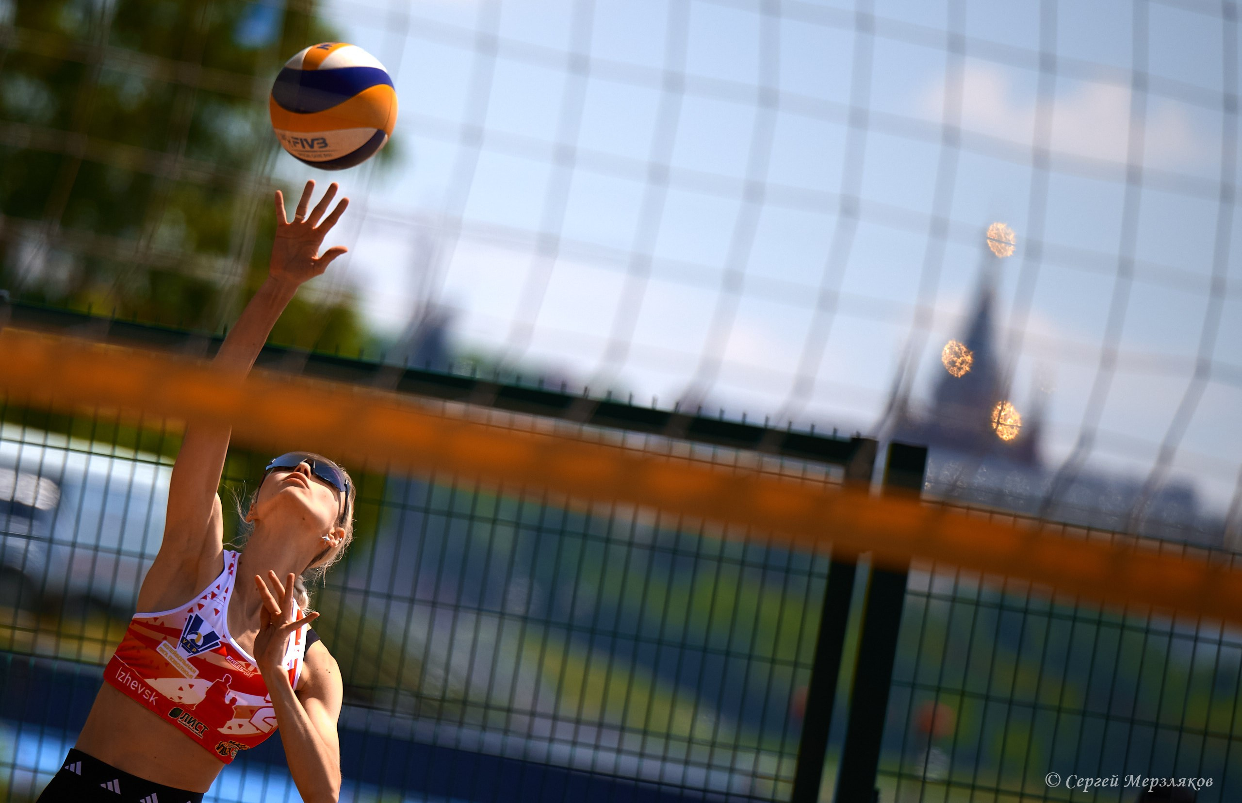 Пляжный волейбол. 1 этап Волейбольной Лиги Поволжья. Ижевск 09.06.2024. Спортивный репортажный фотограф в Ижевске Сергей Мерзляков