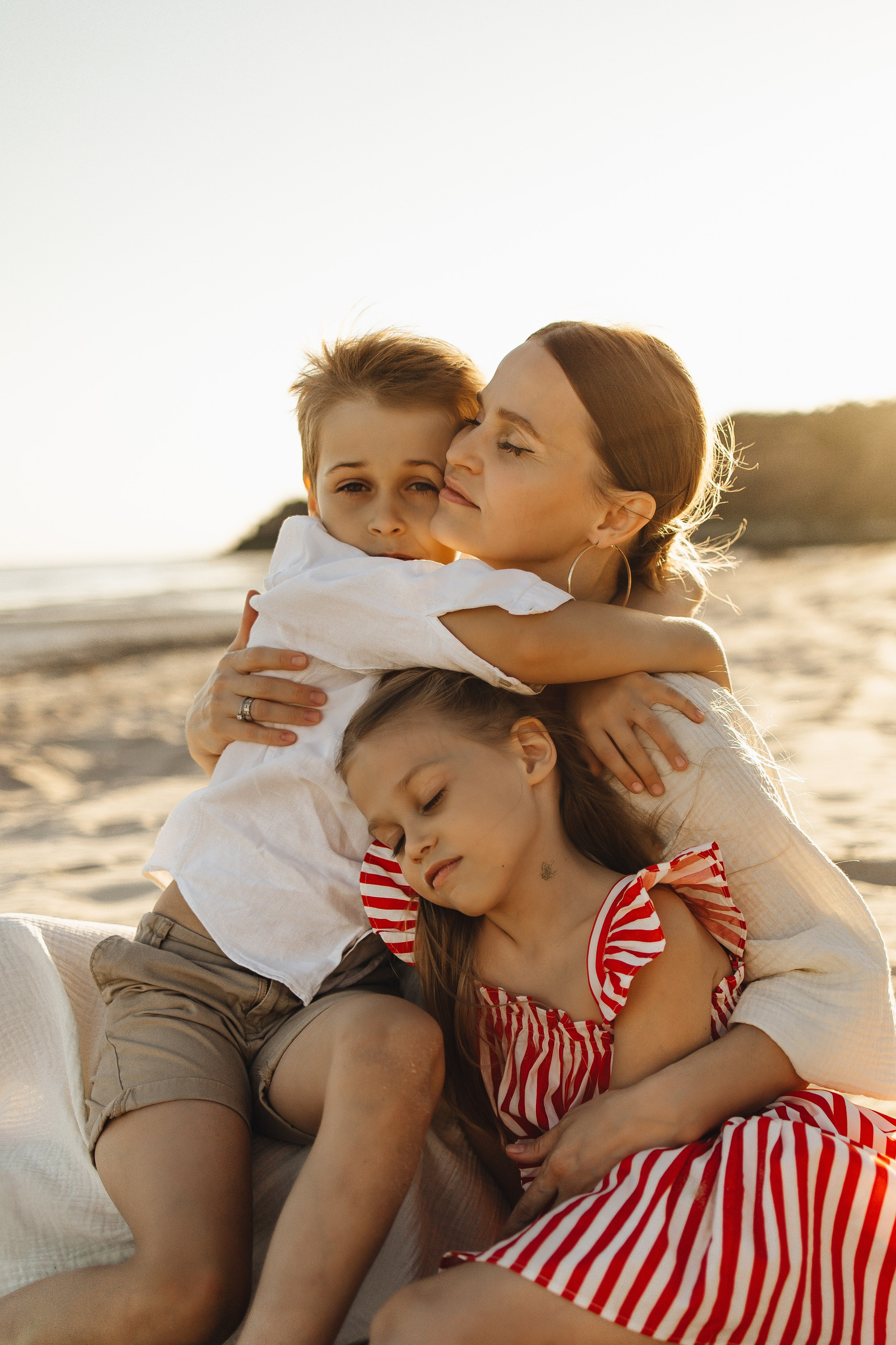 Летняя история на берегу. Семейный и детский фотограф, таганрог, ростов-на-дону