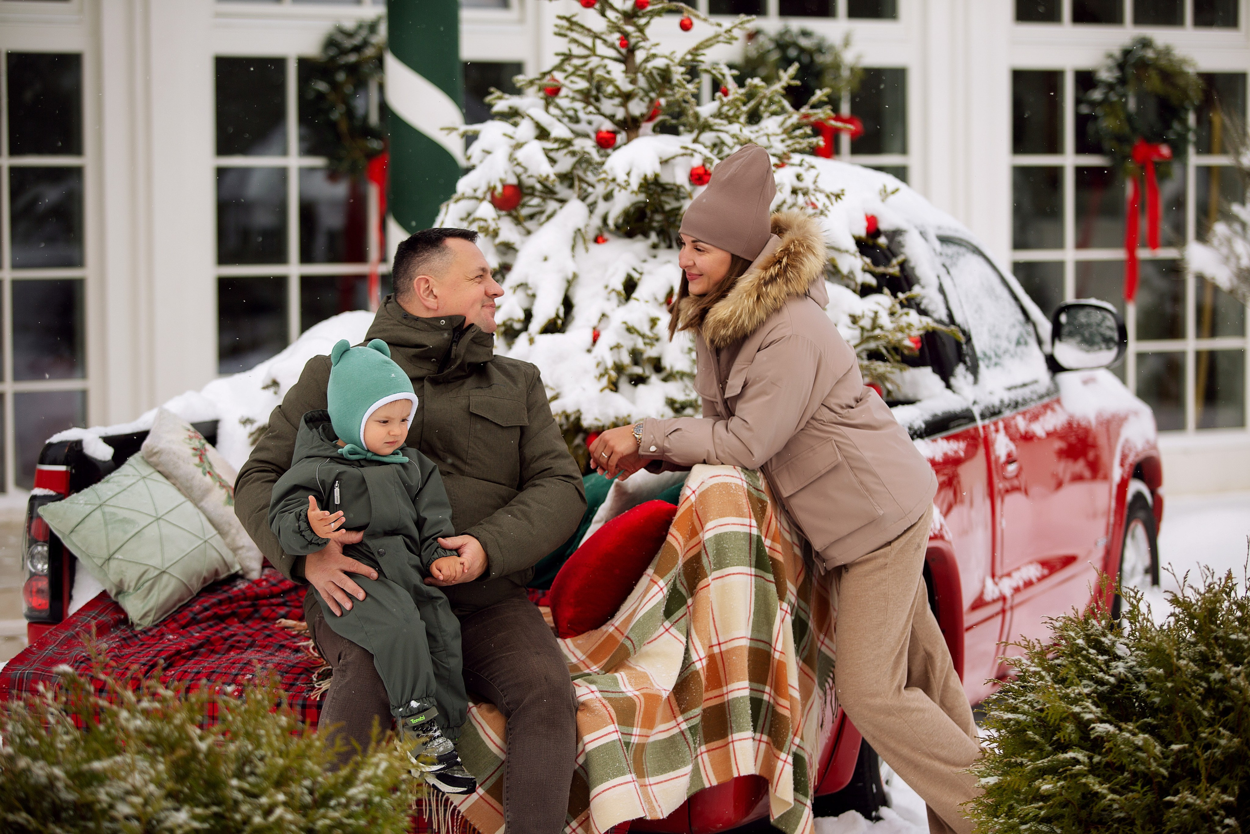 РОМА новогодняя фотосессия. Фотограф новорожденных Оксана Полевская