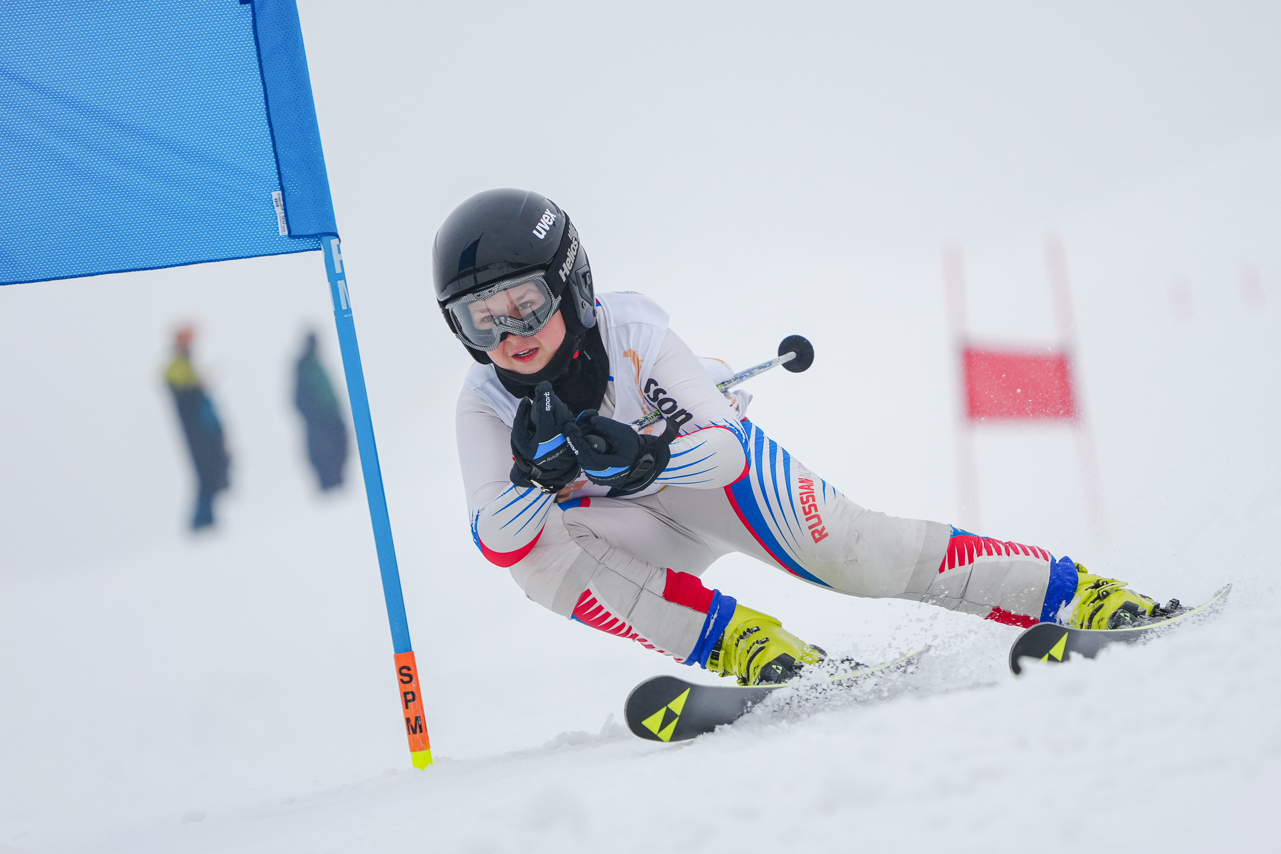 GS (Giant Slalom) - Слалом-гигант. Соревнования по горнолыжному спорту. Московская область, Шуколово