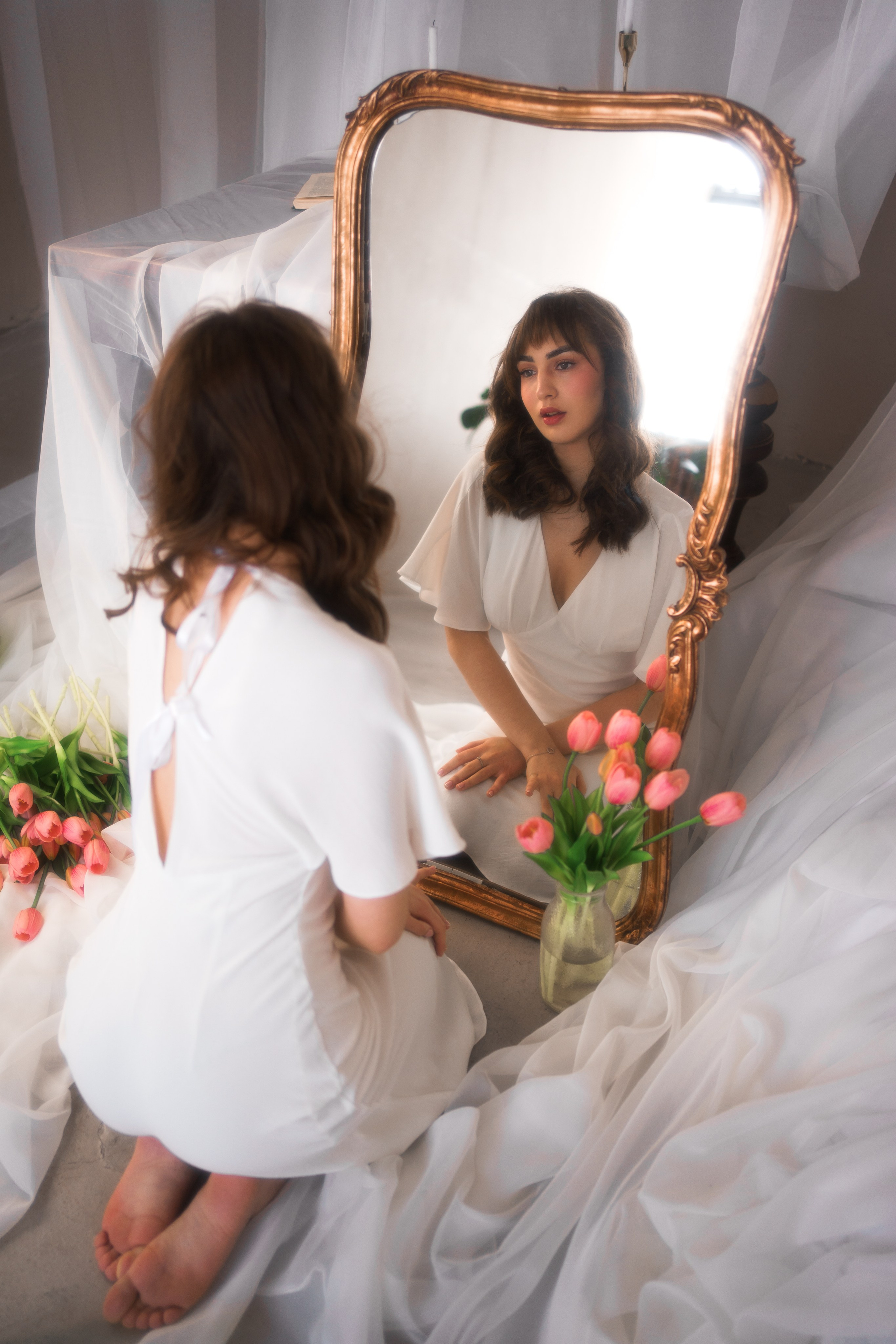 Нежнейшая весенняя серия с актрисой Софией Цымбал. Портретный фотограф в Казани, Красной Поляне и Сочи Анна Кузнецова