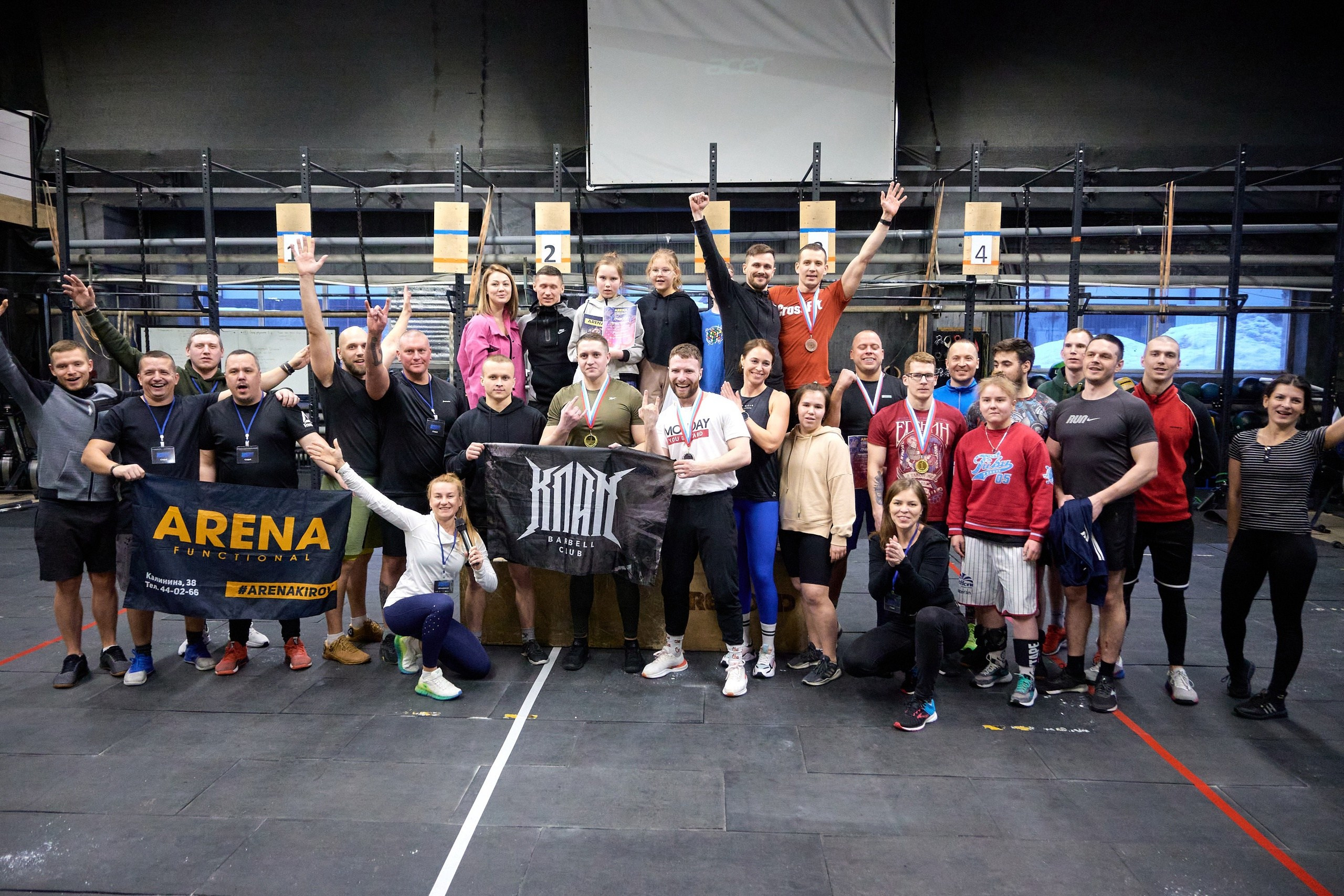 Кроссфит соревнования «Территория Рекордов» 06.03.2022 г