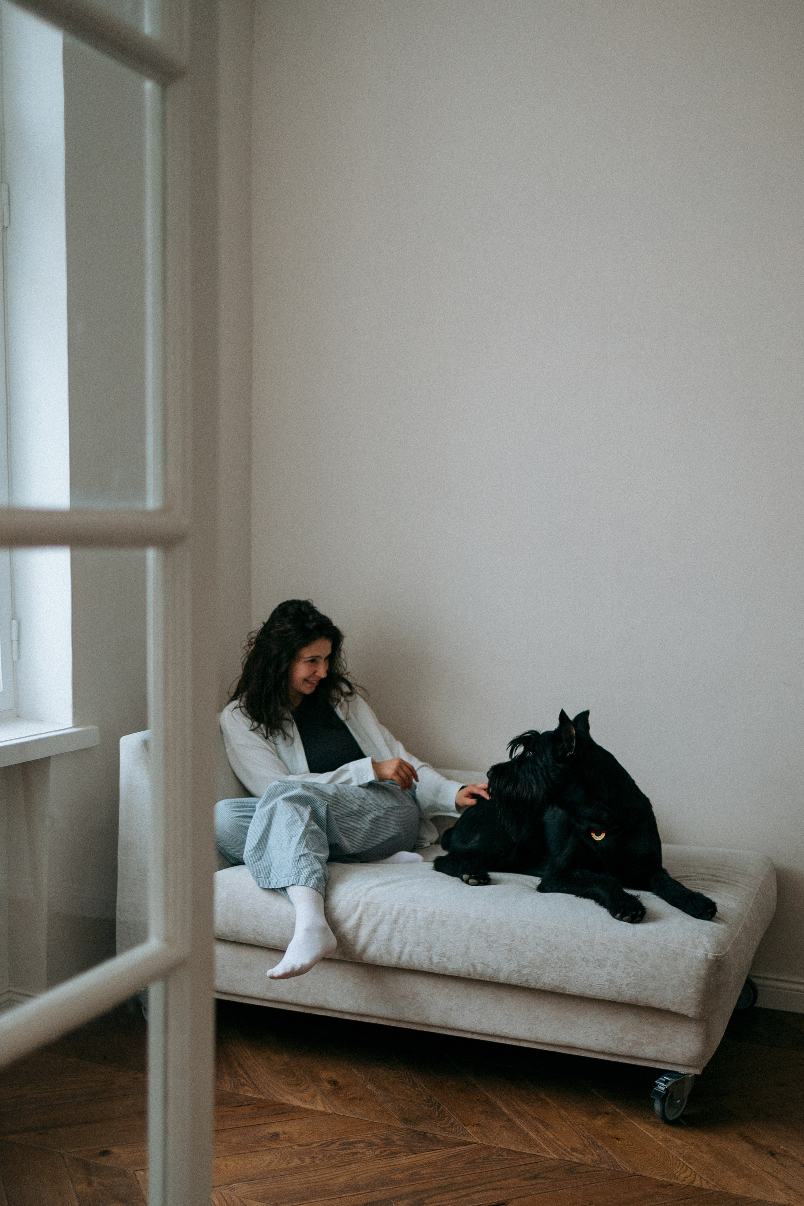 Умбра и Даша. Фотограф анималист Анастасия Пикей