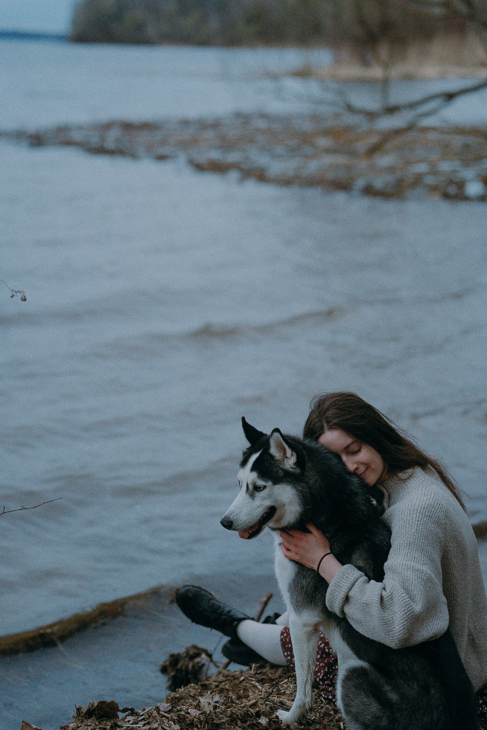 Наташа и Сириус. Фотограф анималист в Москве и Санкт-Петербурге Свиридова Анна