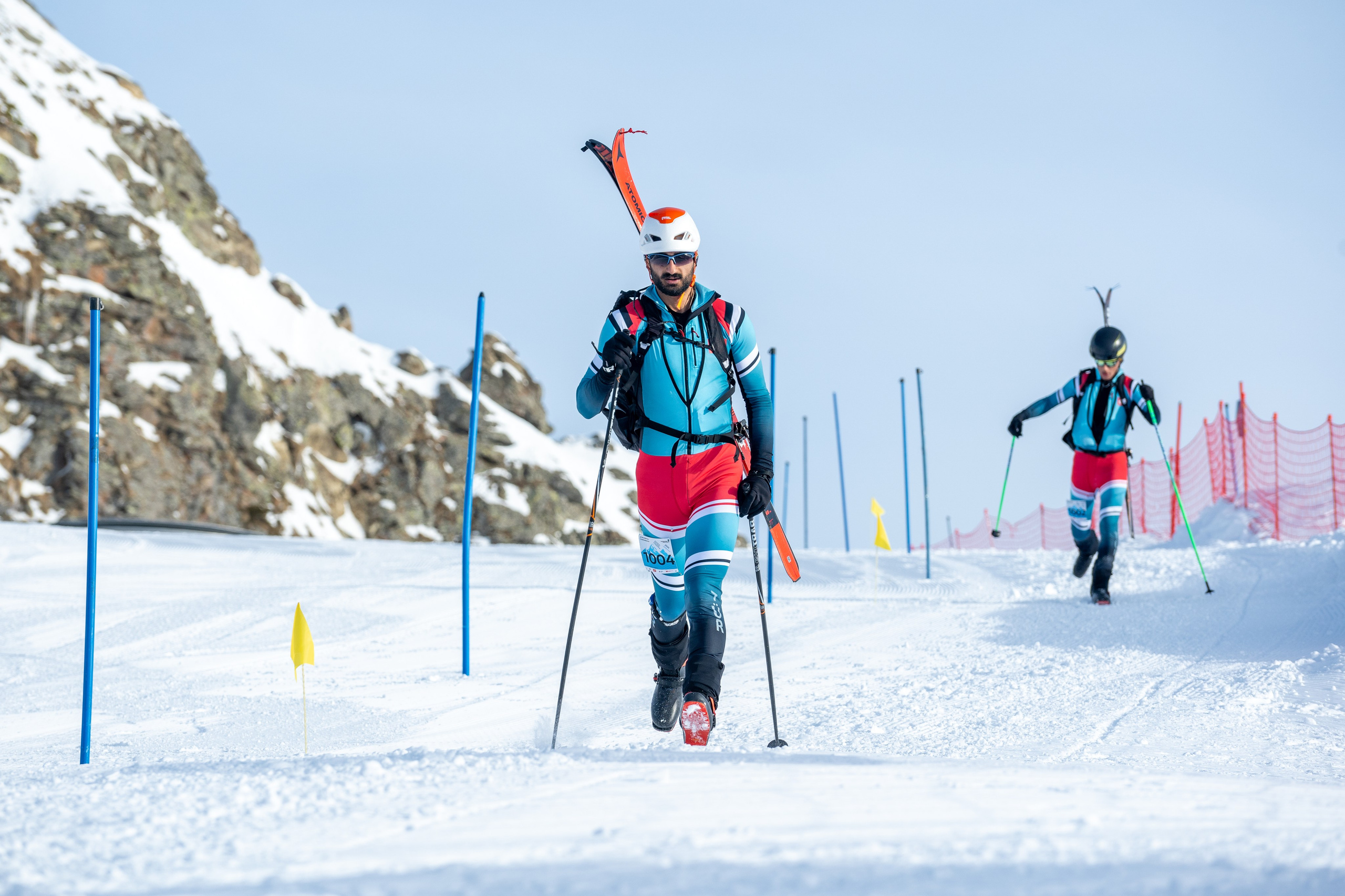 Участник сборной Турции на дистанции 