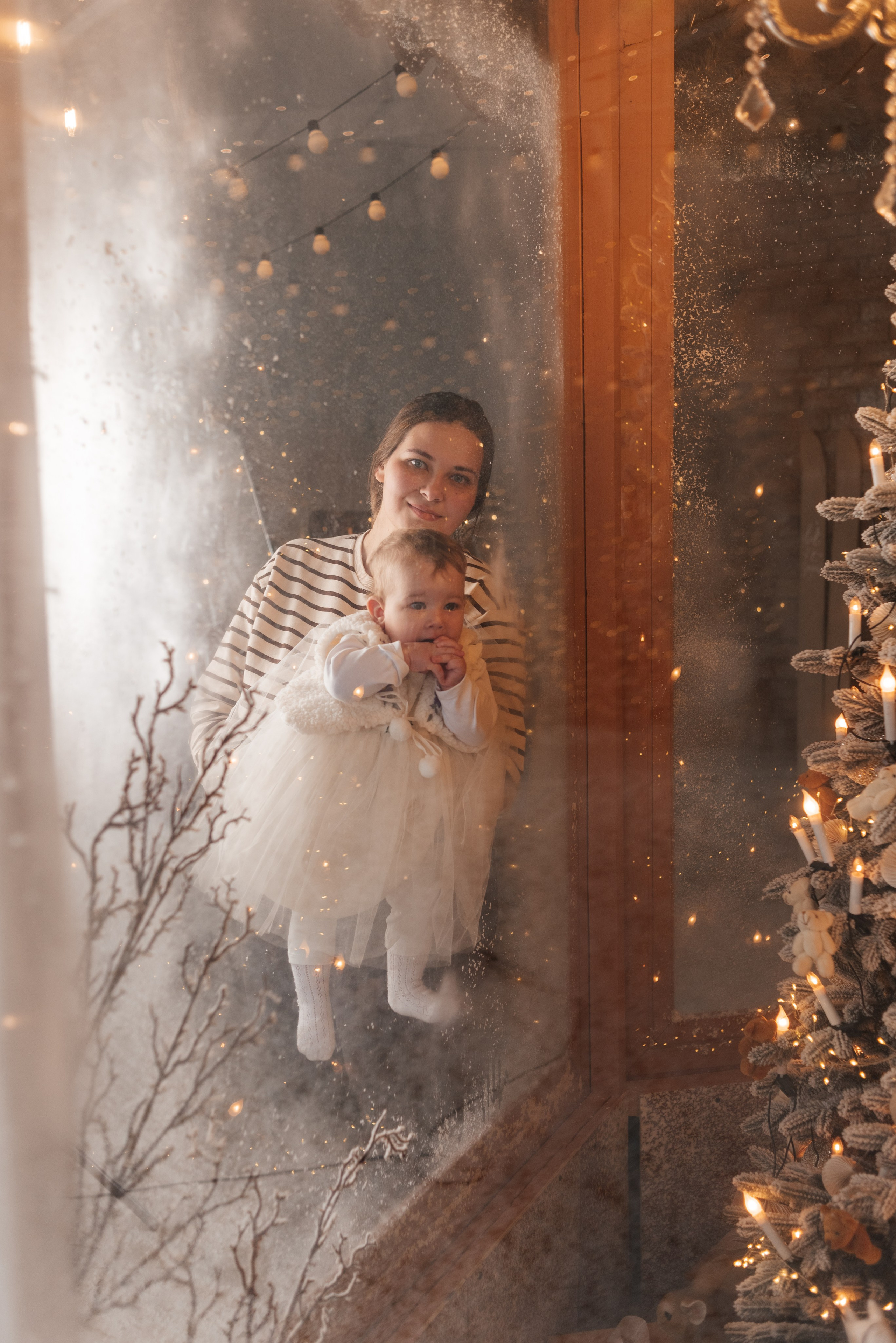 Даяна в новогодней сказке. Семейный и женский фотограф в Новосибирске