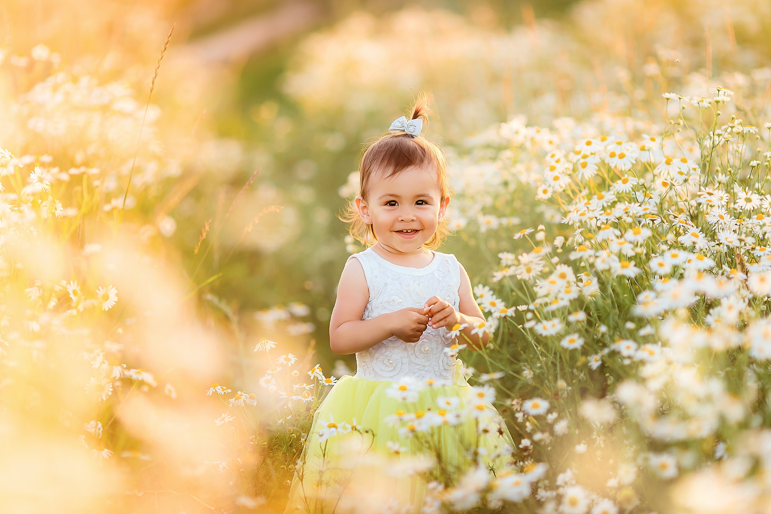 Прогулка в ромашках. Семейный и свадебный фотограф в Чебоксарах и Новочебоксарске Ирина Юрь