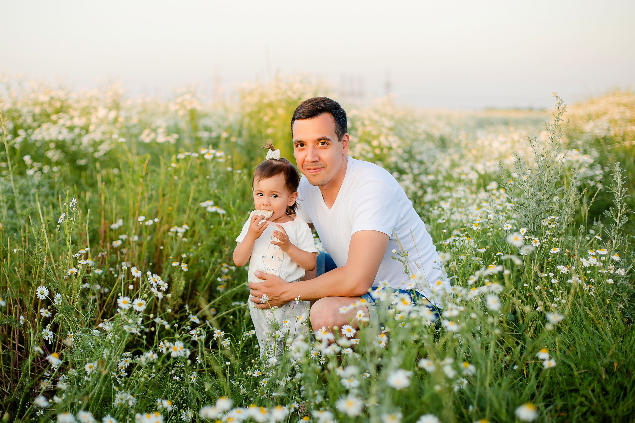 Прогулка в ромашках. Семейный и свадебный фотограф в Чебоксарах и Новочебоксарске Ирина Юрь