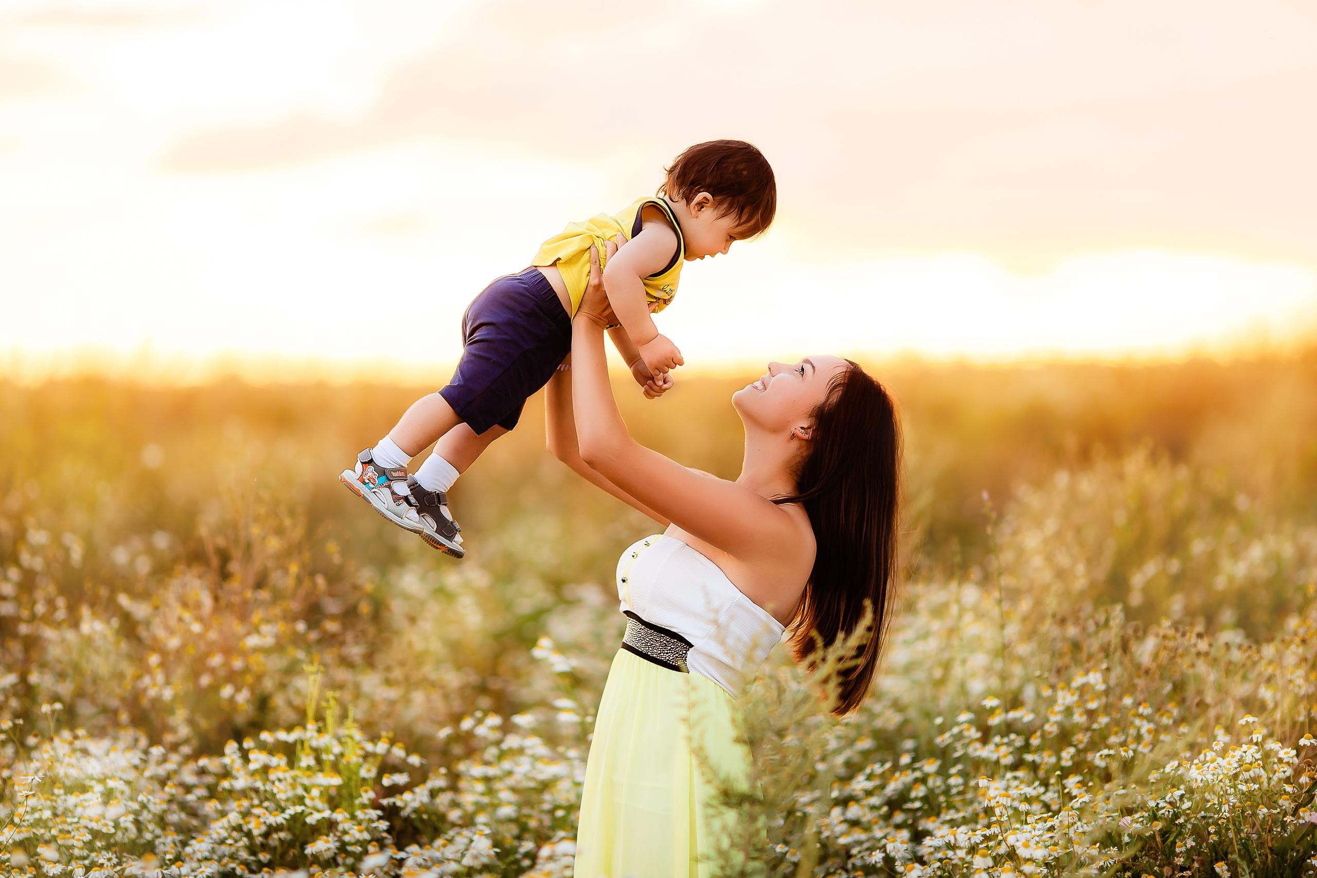 Ромашки. Семейный и свадебный фотограф в Чебоксарах и Новочебоксарске Ирина Юрь