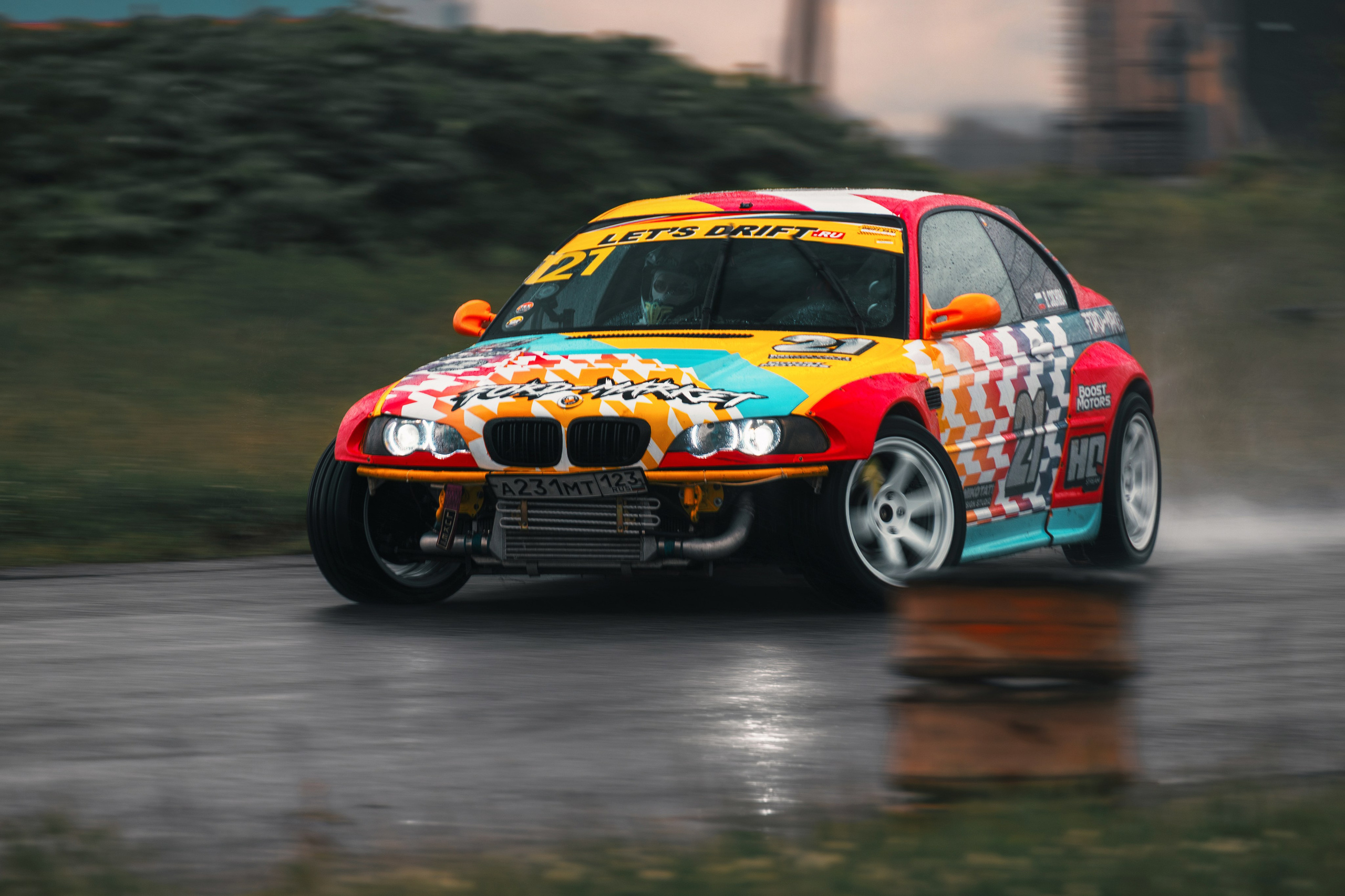 Фоторепортаж с «Больших Гонок» — дрифт, драг, звук