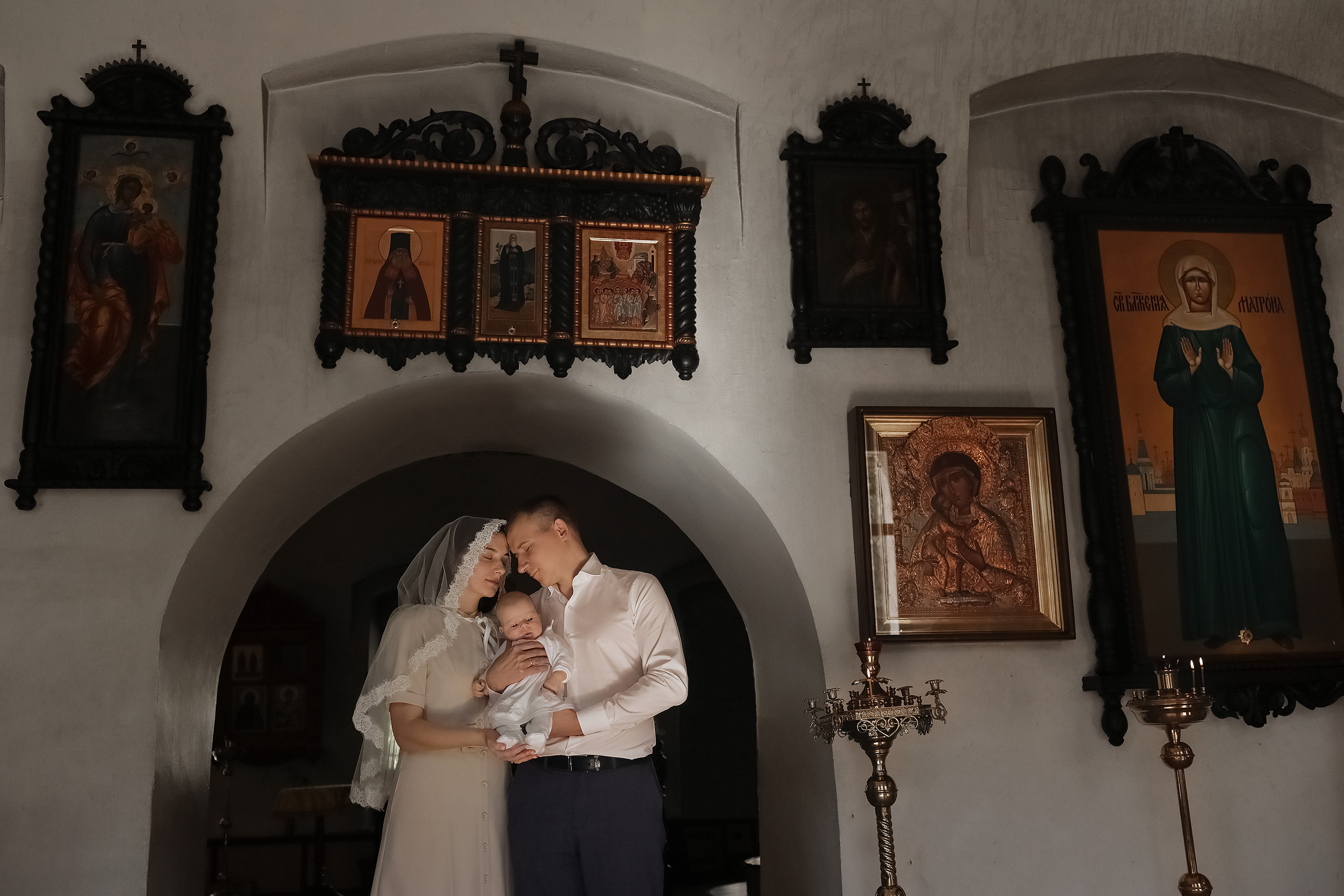 Крещение. Фотограф на Венчание и Крещение, семейный фотограф в Москве и области
