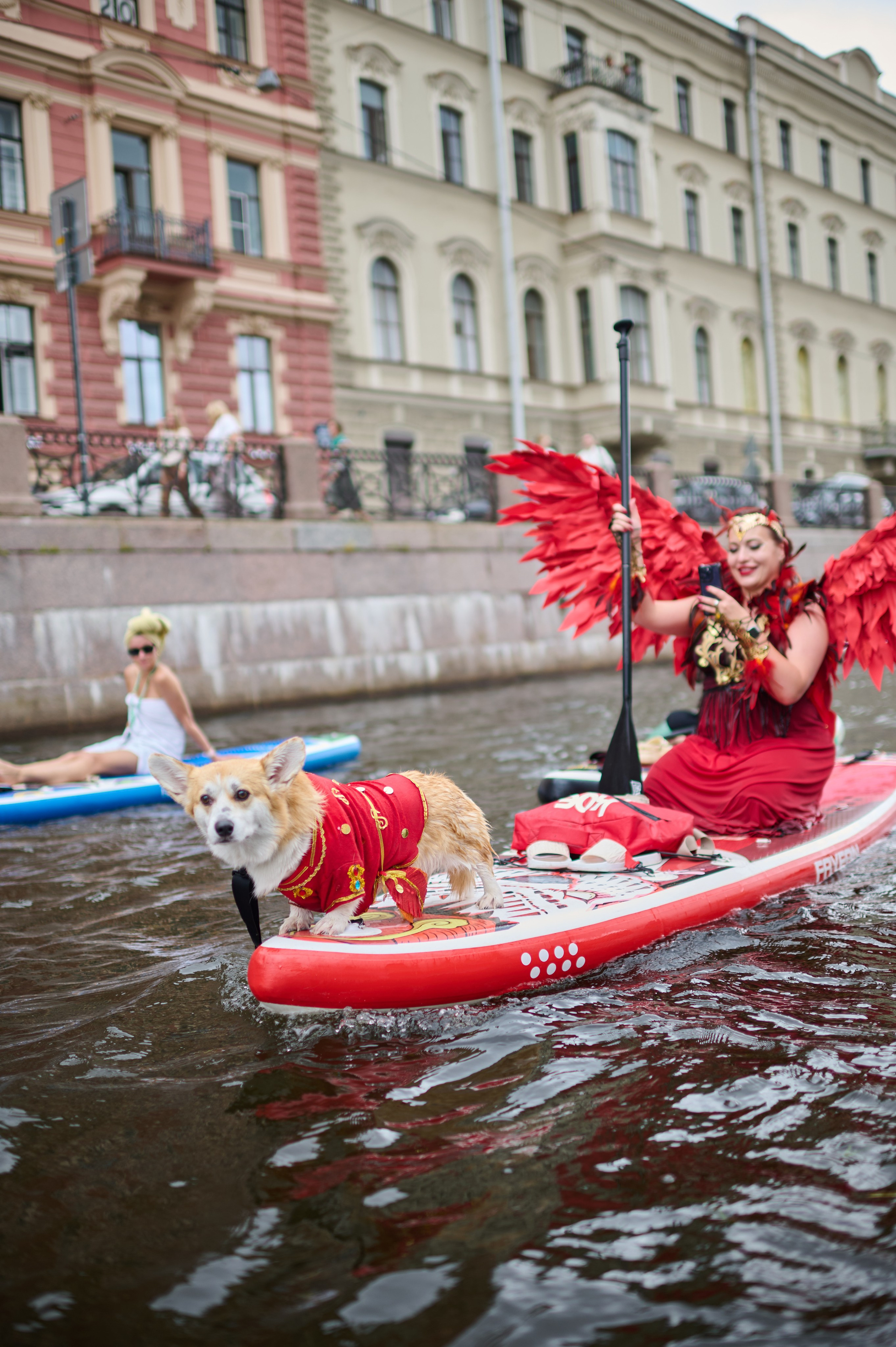 Фонтанка 2025. Фотосъемки на сапах, Москва. Сплавы на сапах